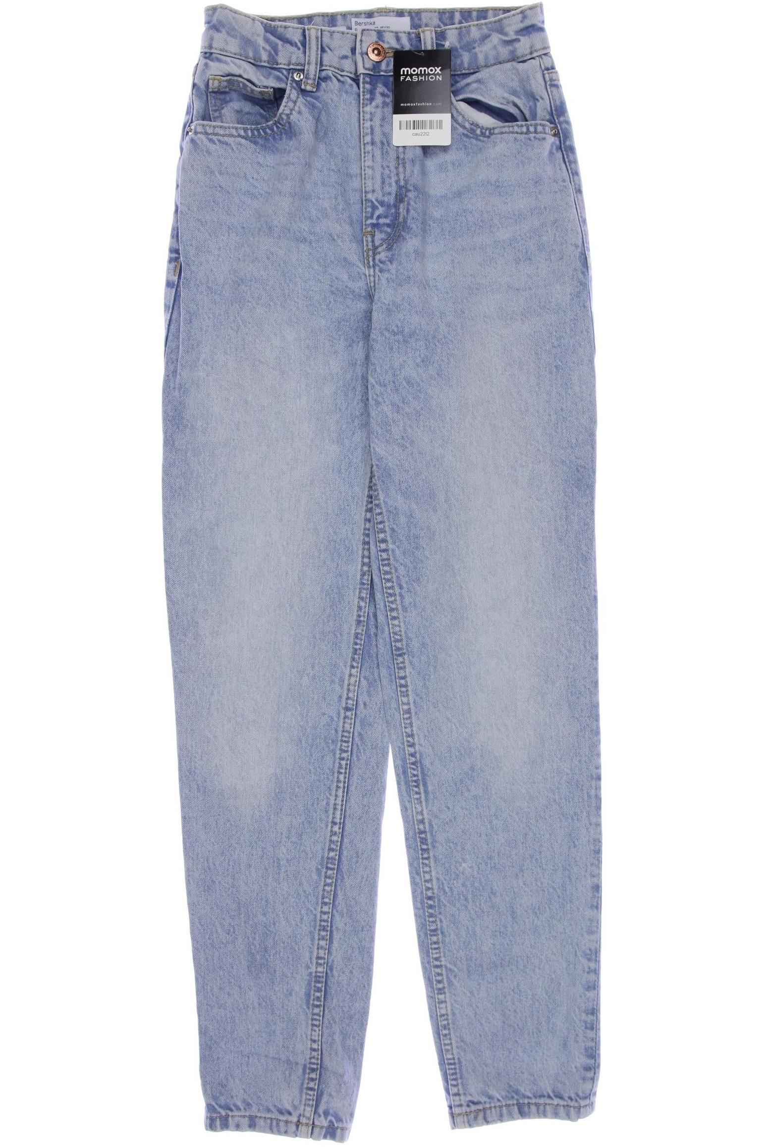 

bershka Damen Jeans, hellblau, Gr. 32