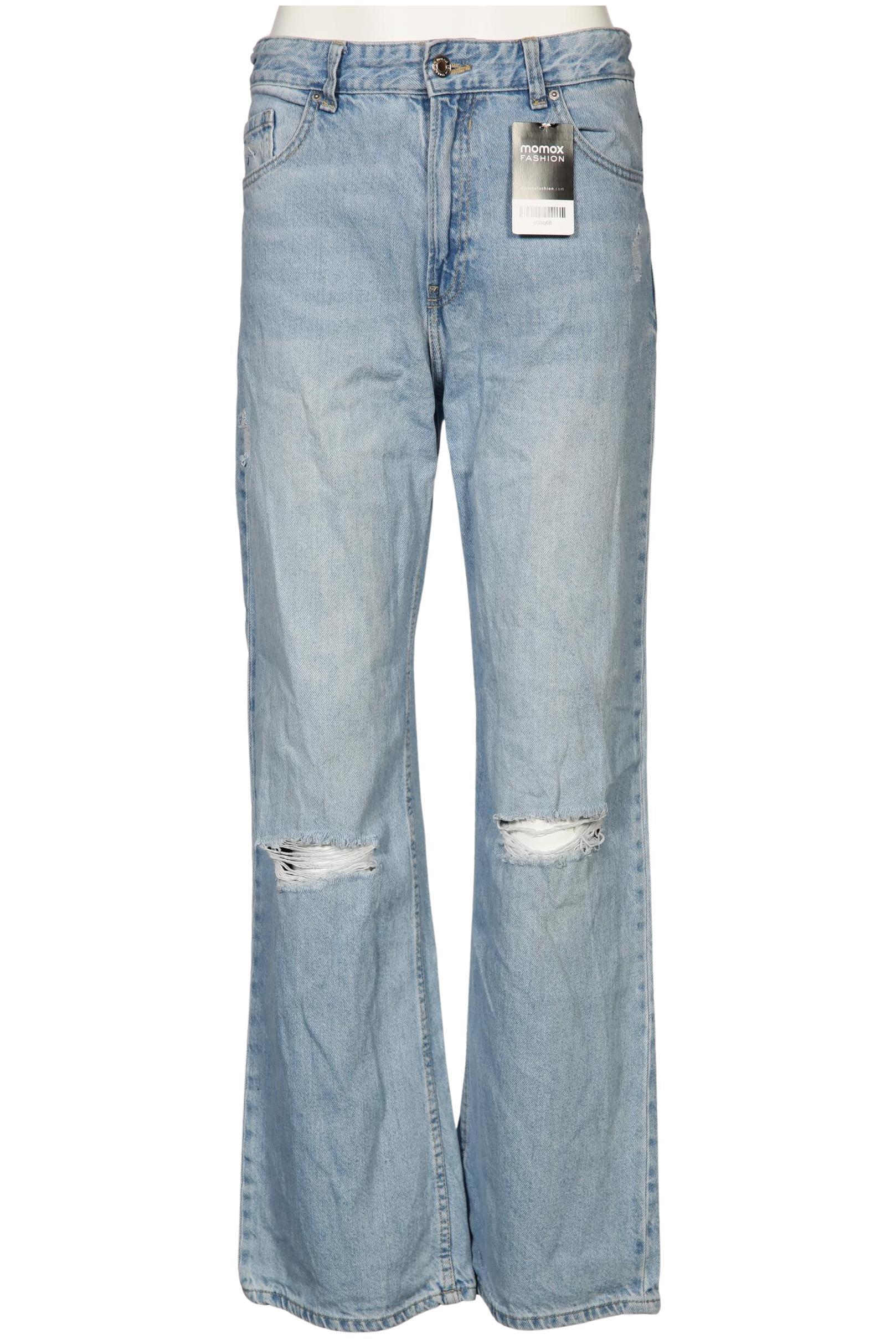 

bershka Damen Jeans, hellblau, Gr. 38