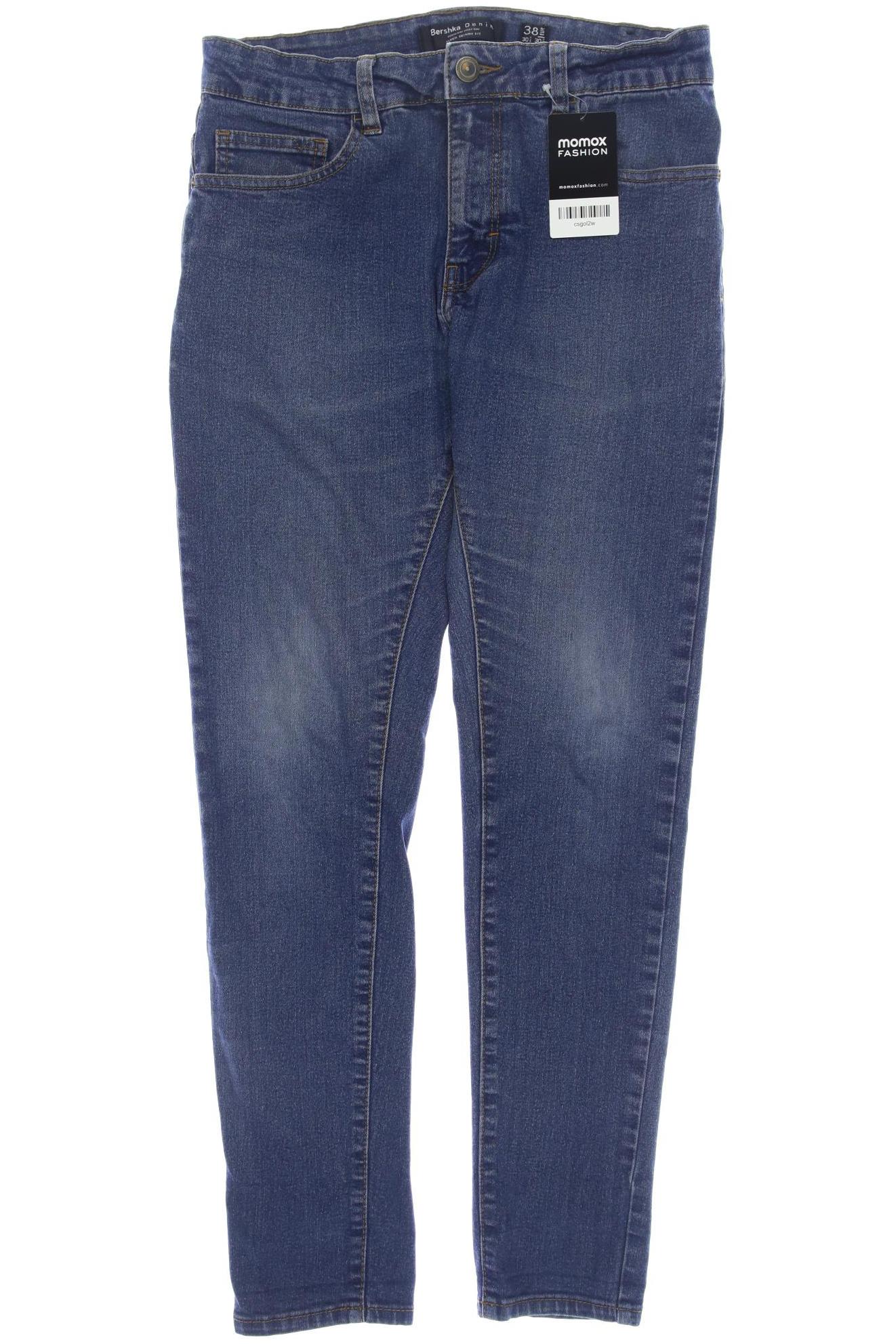

bershka Damen Jeans, blau, Gr. 38