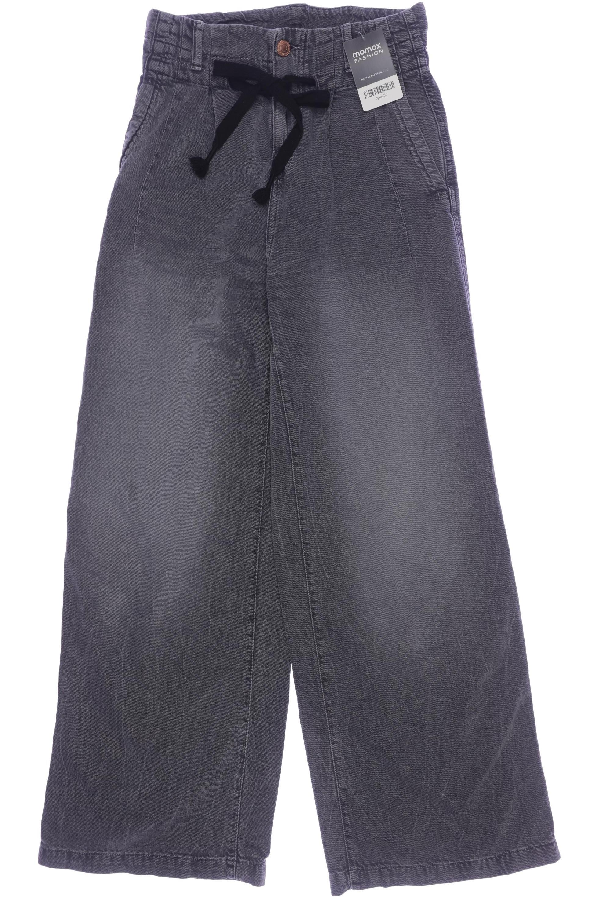 

bershka Damen Jeans, grau, Gr. 32
