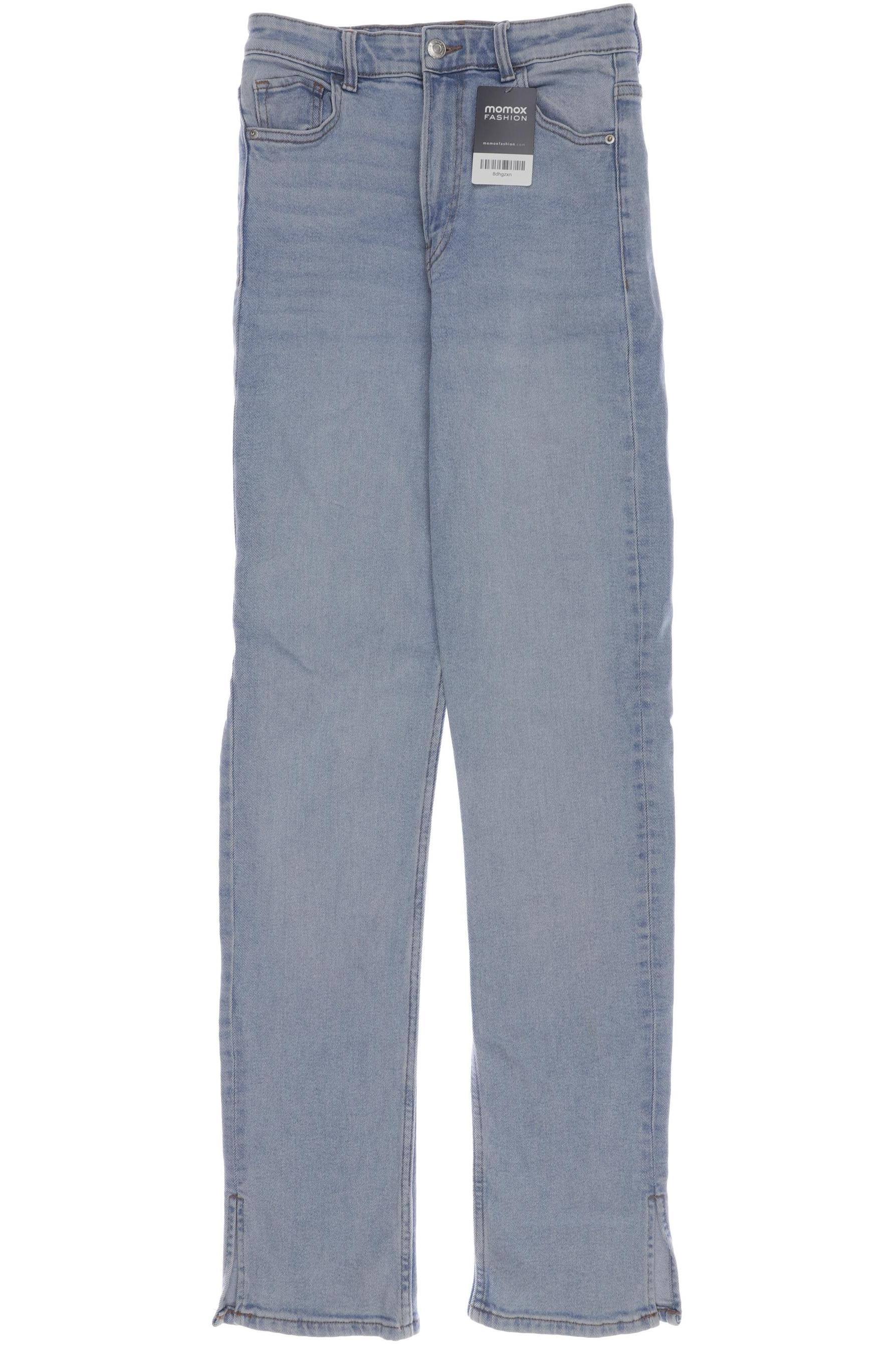 

bershka Damen Jeans, hellblau, Gr. 38