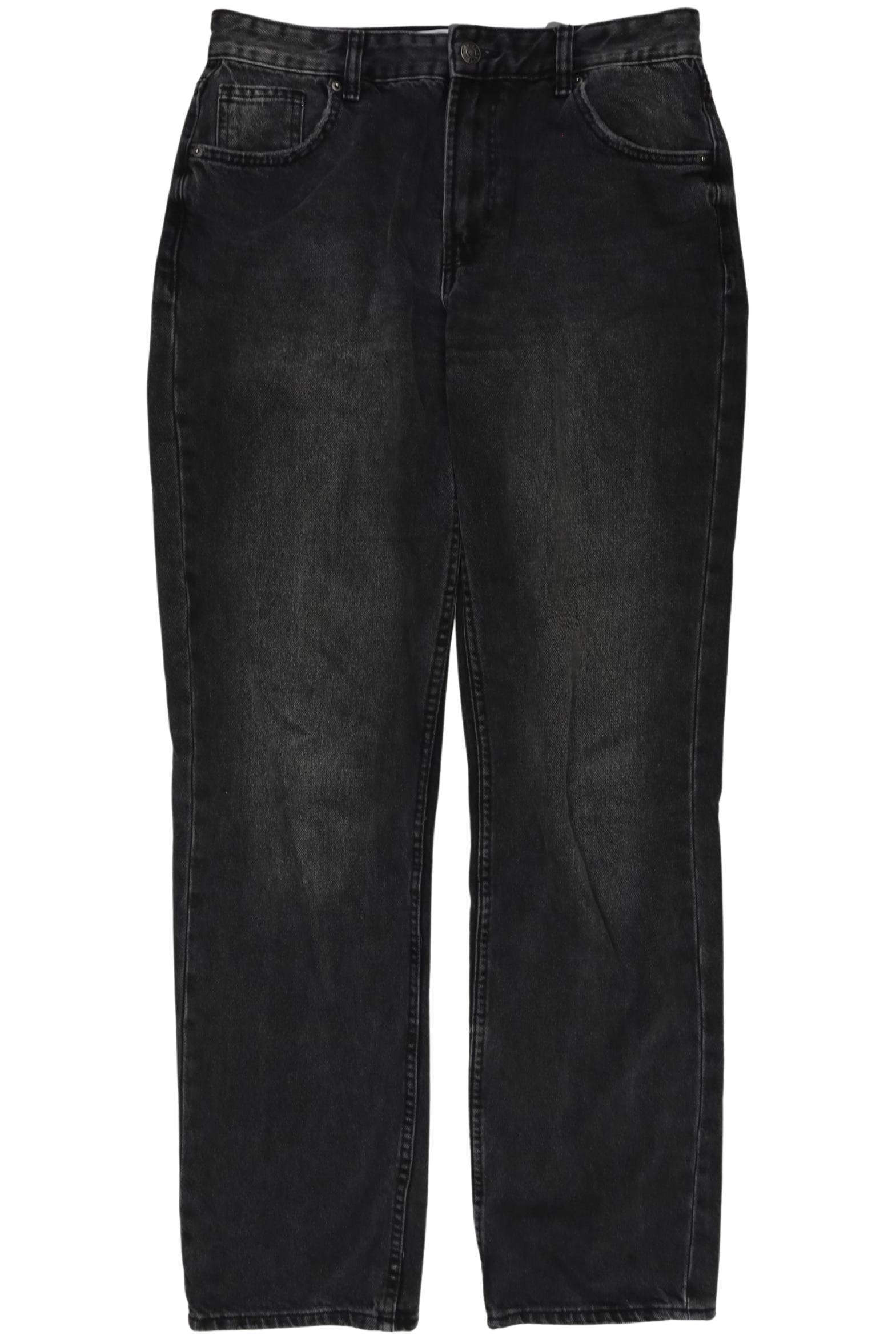 

bershka Damen Jeans, schwarz, Gr. 36