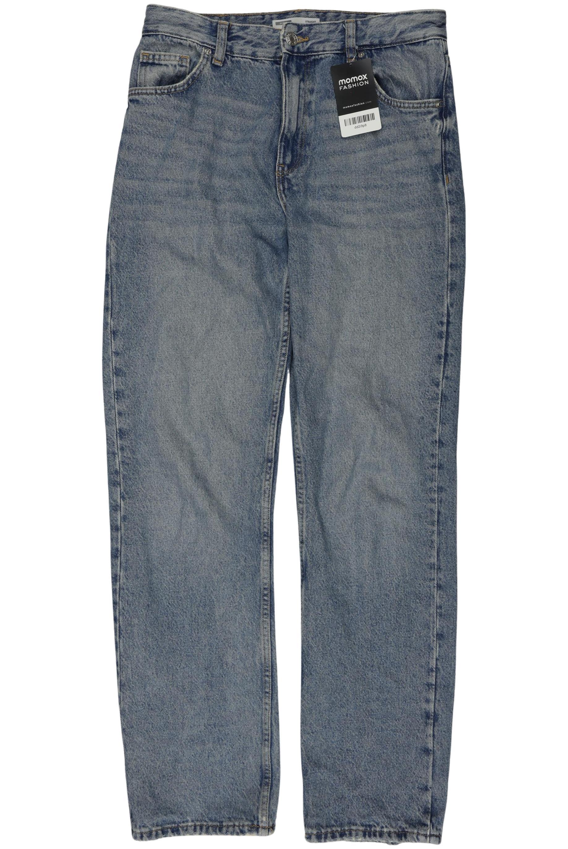 

bershka Damen Jeans, blau, Gr. 36