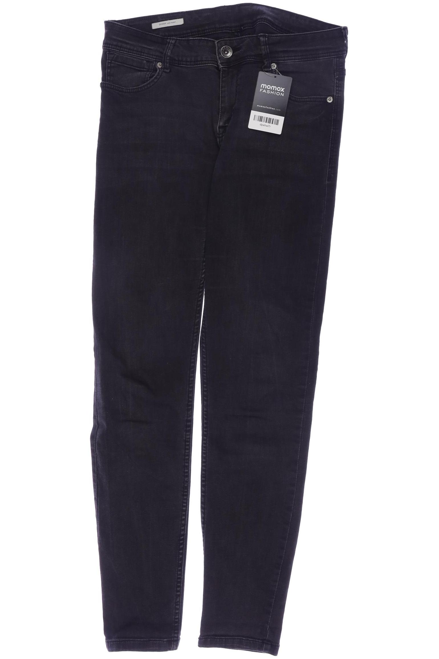 

bershka Damen Jeans, grau, Gr. 29