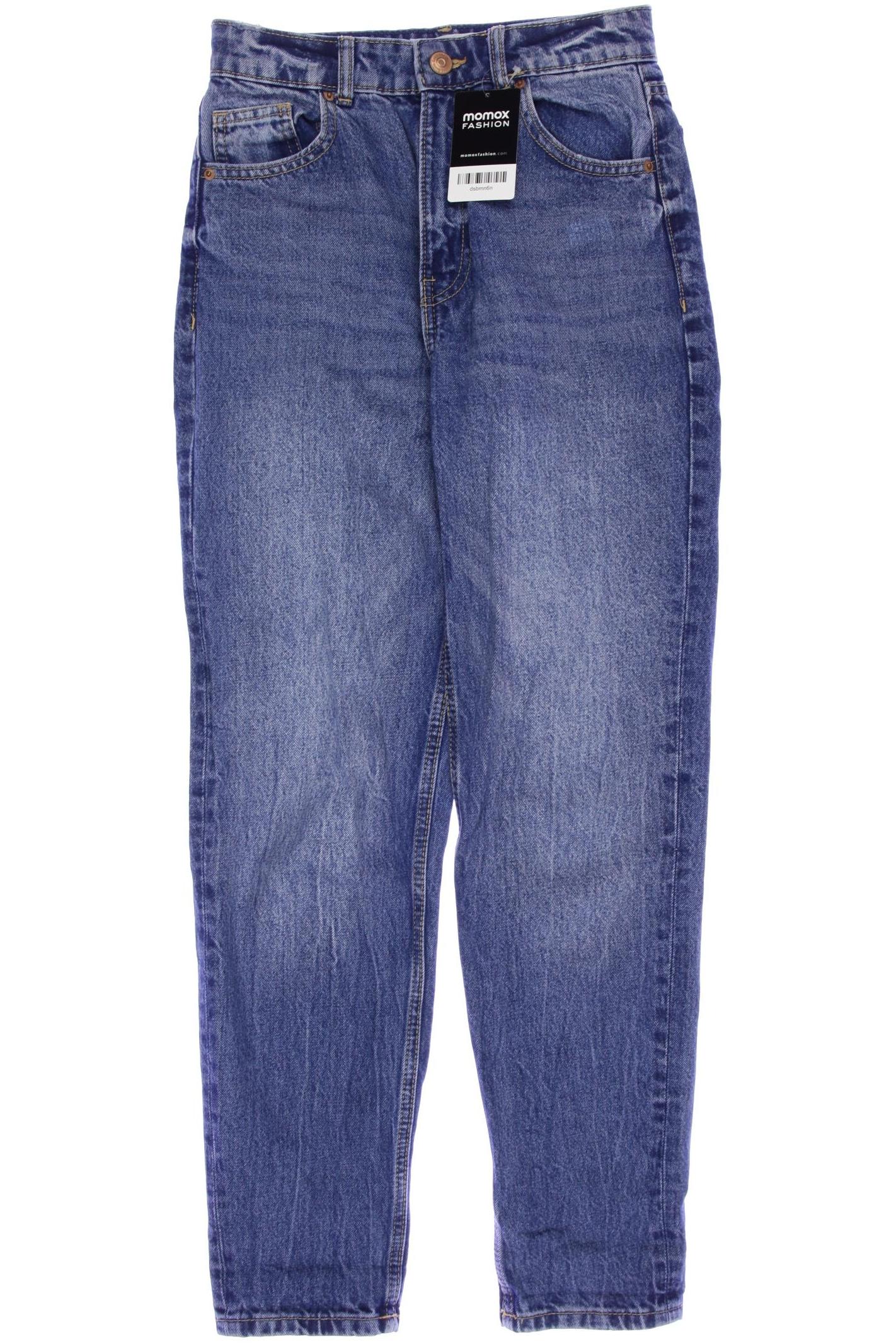 

bershka Damen Jeans, blau, Gr. 34