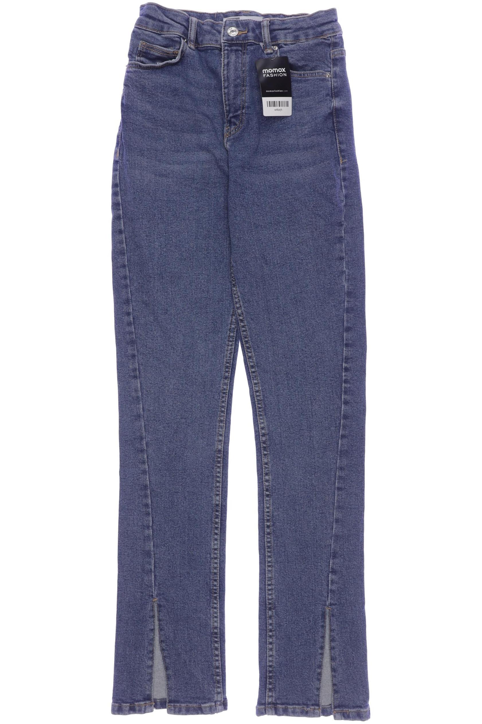 

bershka Damen Jeans, blau, Gr. 34