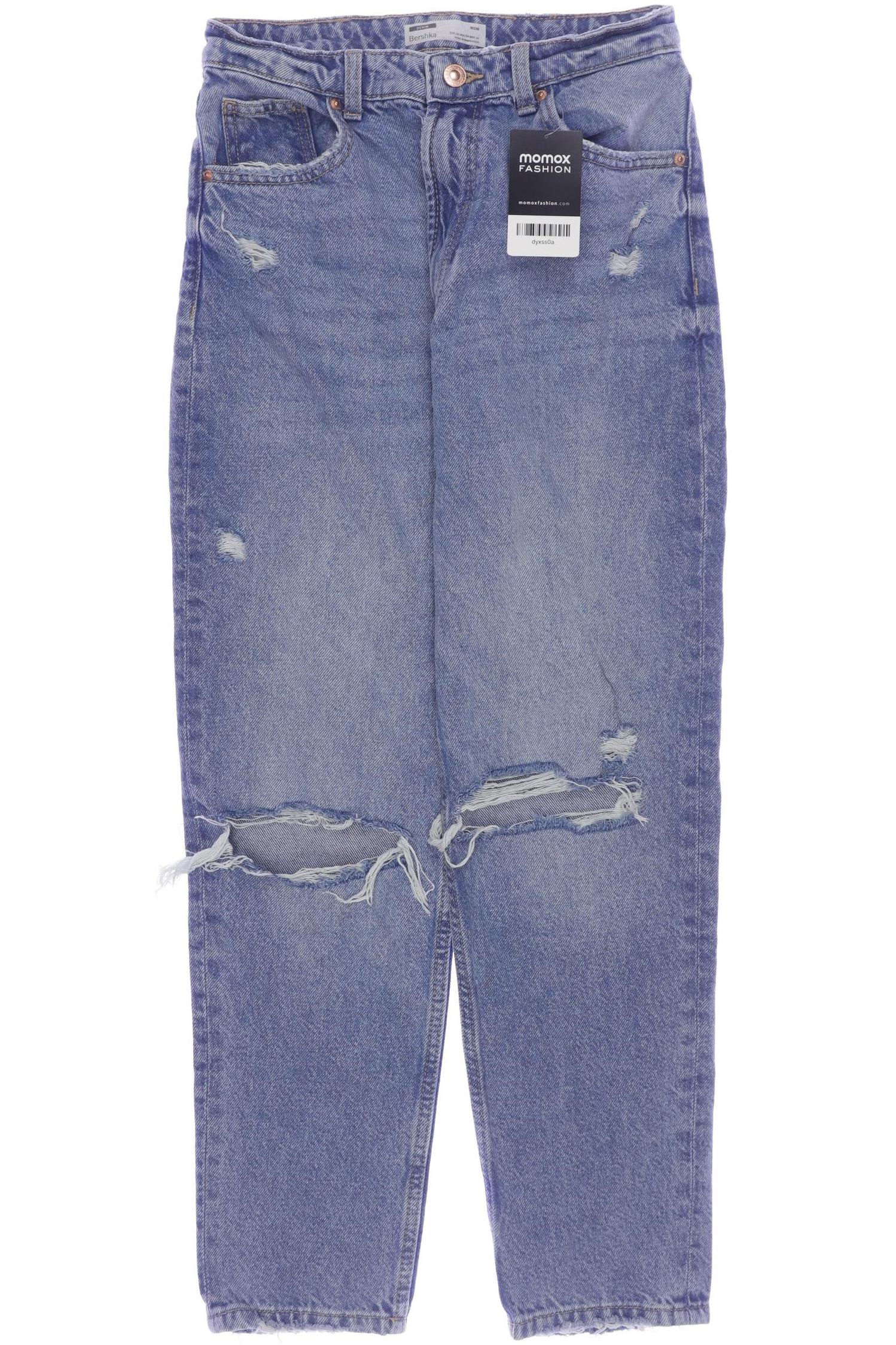 

bershka Damen Jeans, blau, Gr. 36