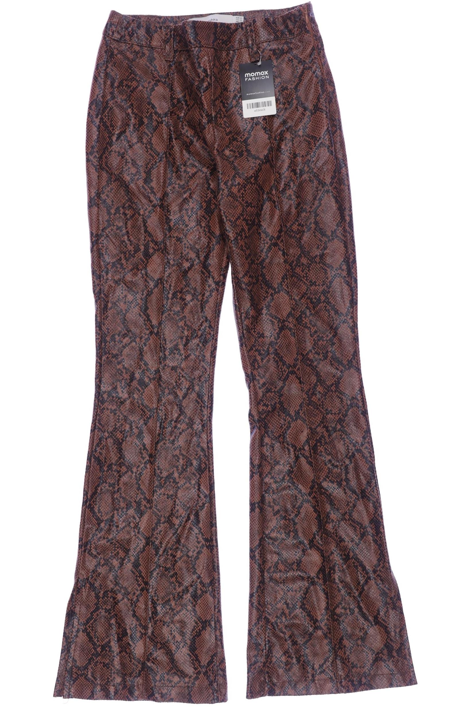 

bershka Damen Jeans, braun, Gr. 0