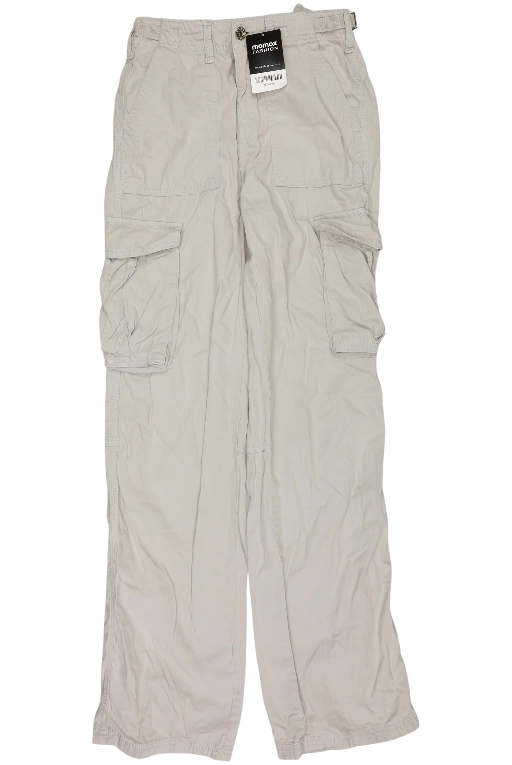 

bershka Damen Jeans, beige, Gr. 34