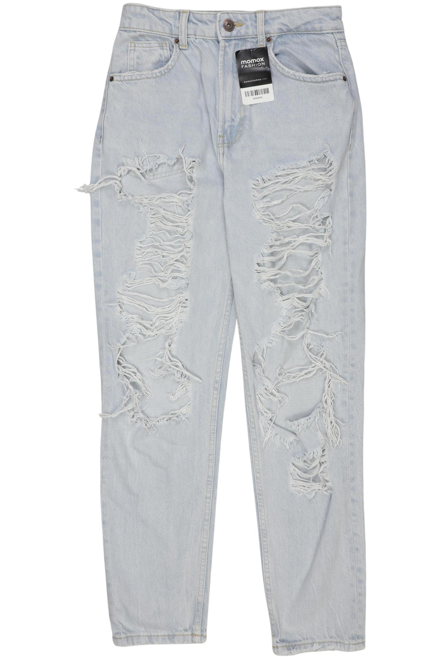 

bershka Damen Jeans, hellblau, Gr. 36