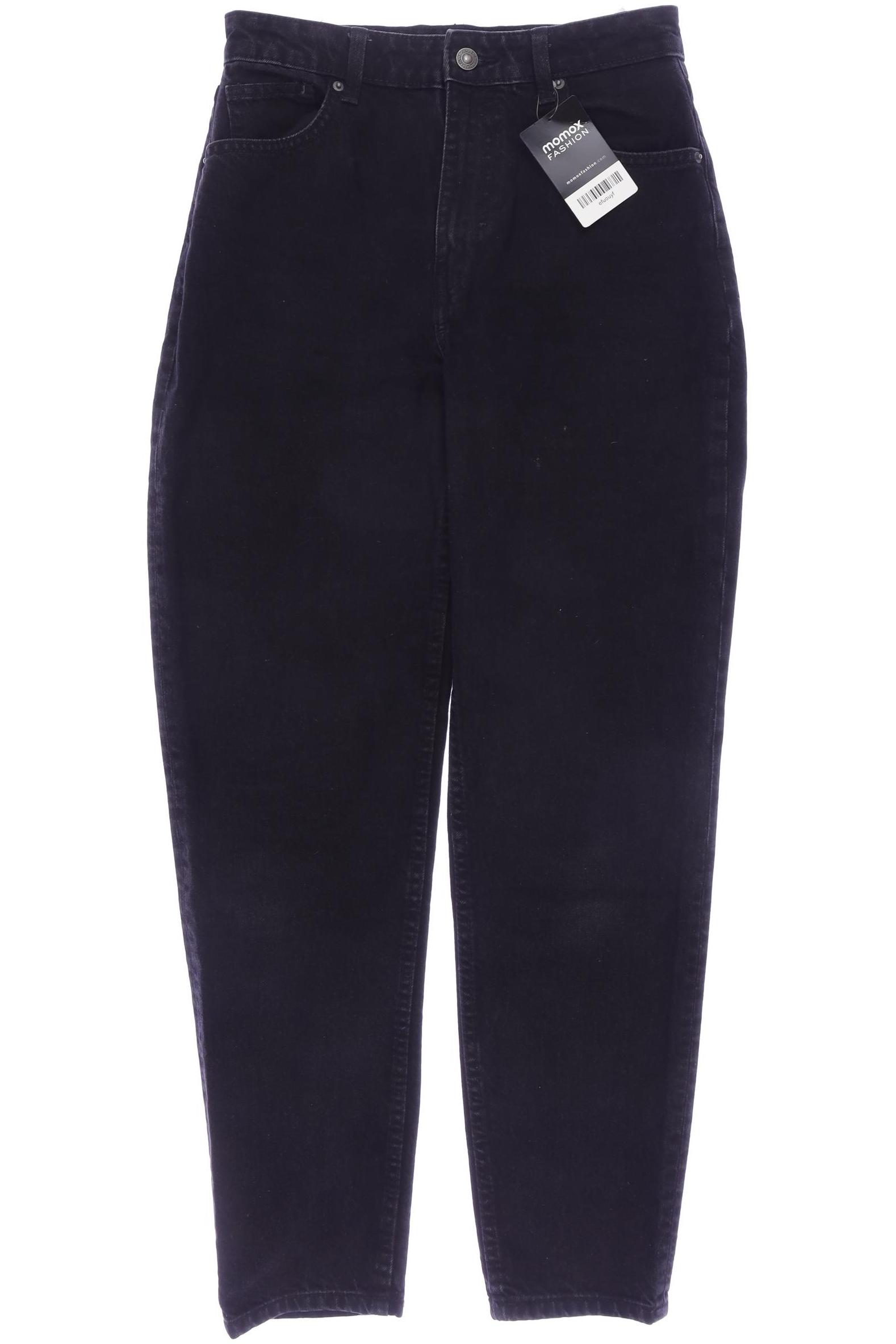 

bershka Damen Jeans, schwarz, Gr. 36