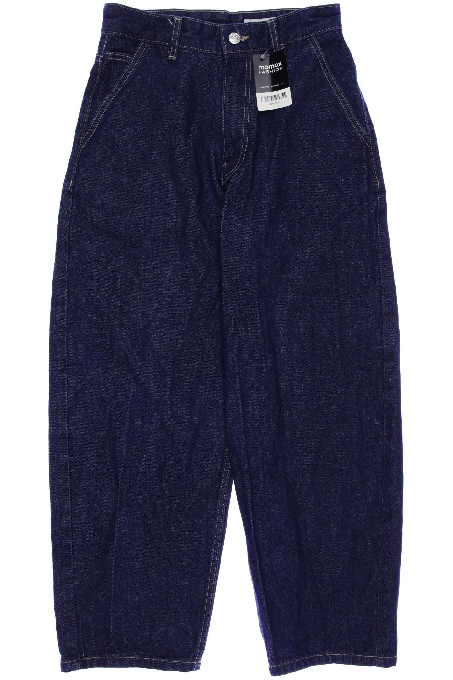 

bershka Damen Jeans, marineblau, Gr. 34