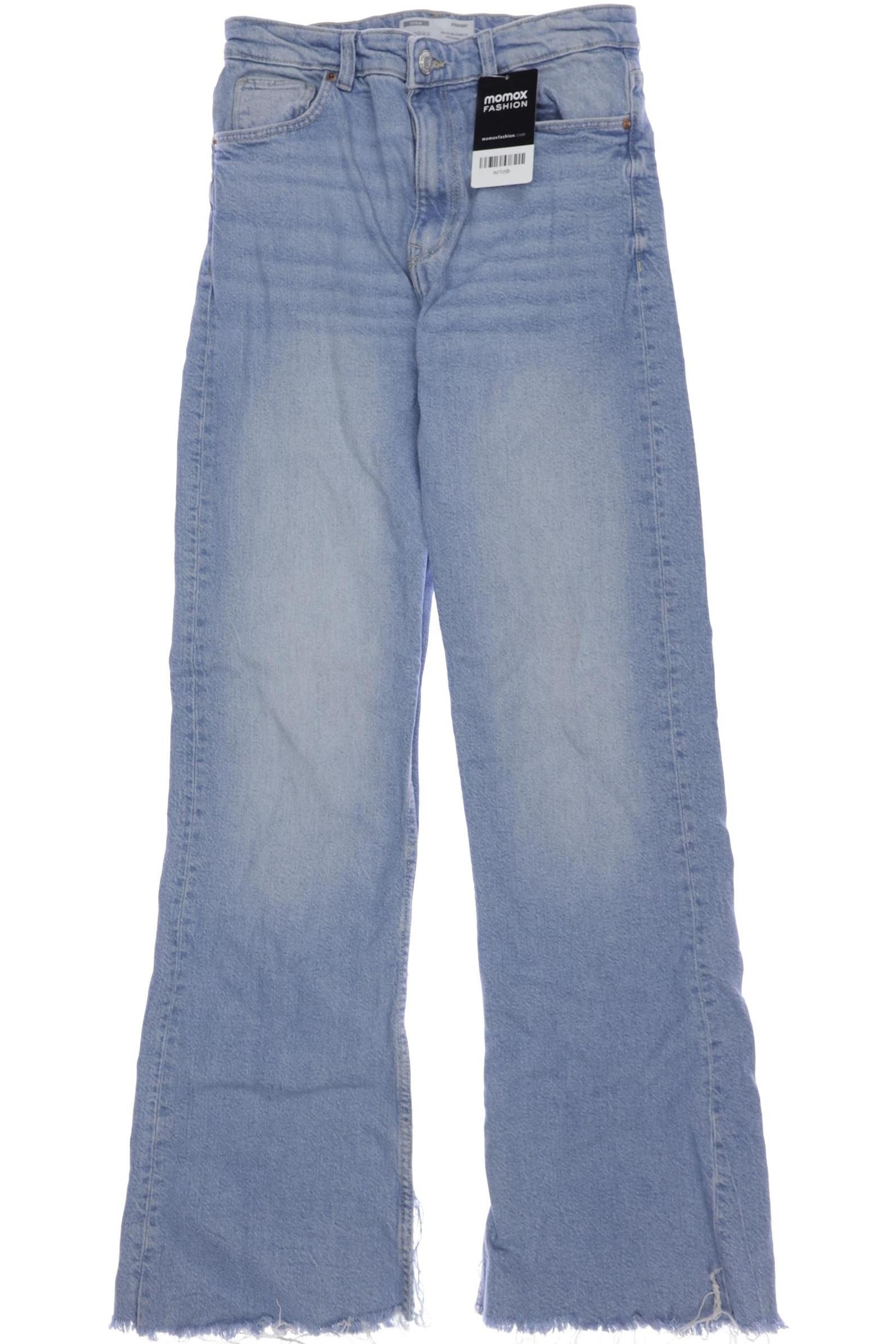 

bershka Damen Jeans, blau, Gr. 34