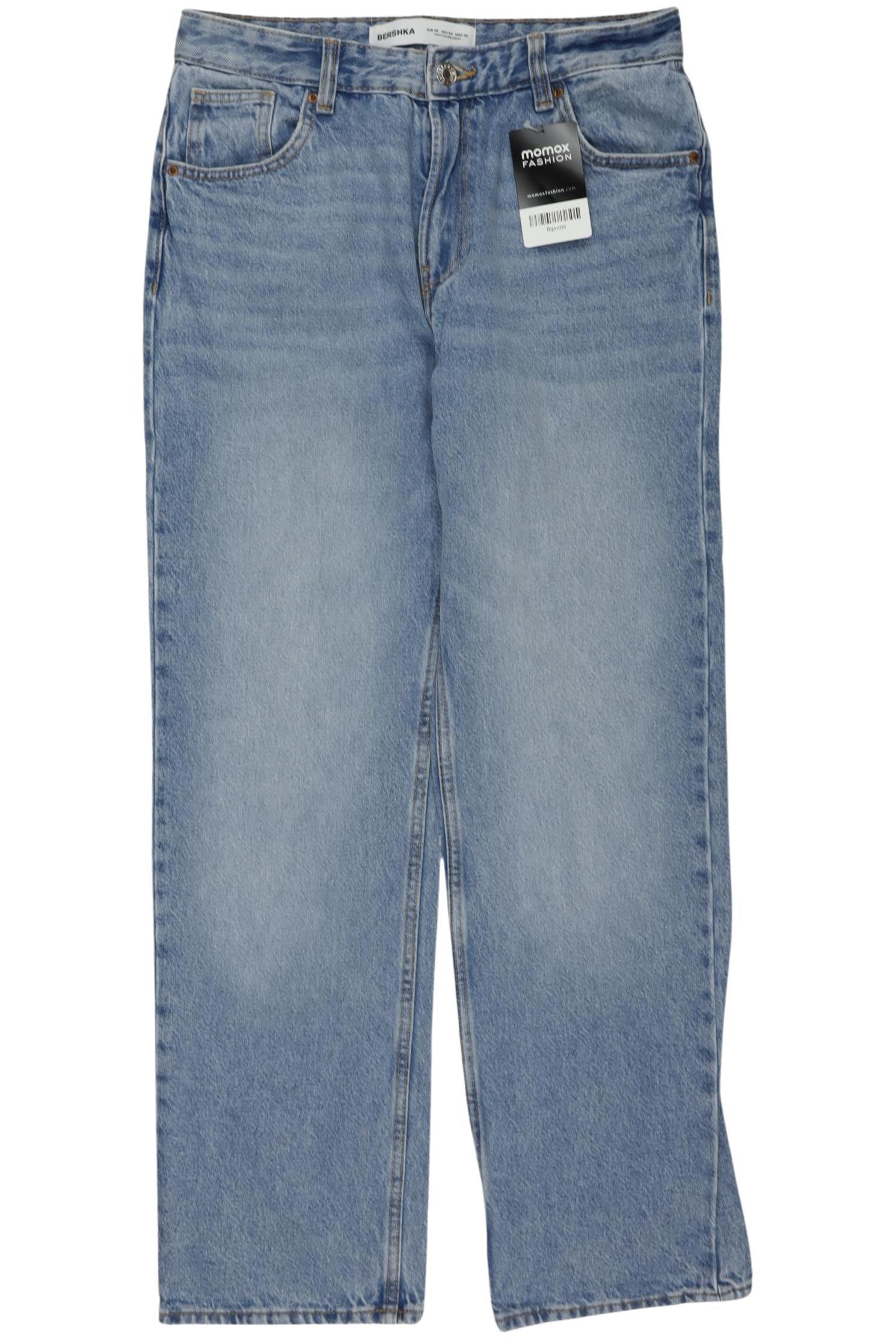 

bershka Damen Jeans, hellblau, Gr. 36