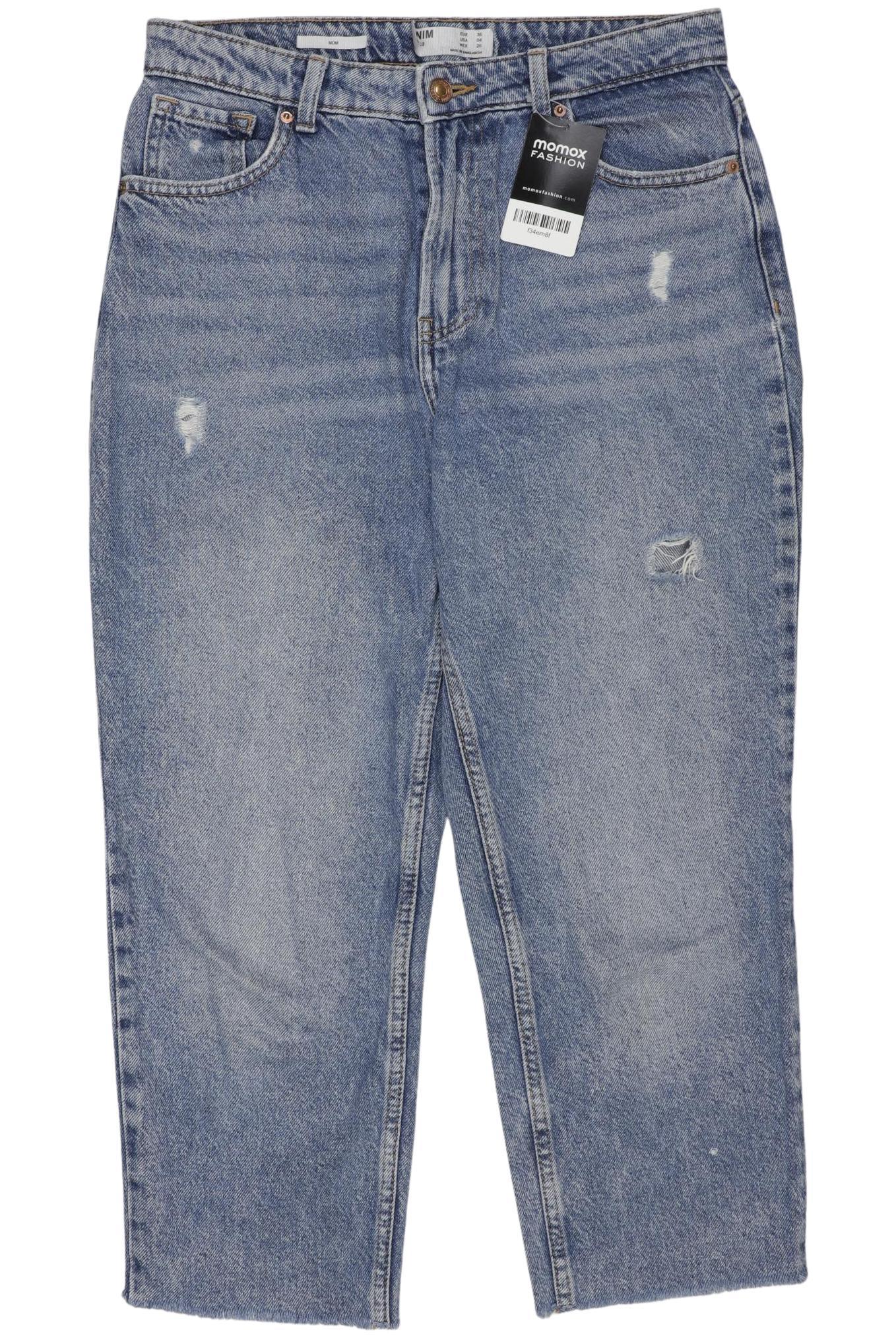 

bershka Damen Jeans, blau, Gr. 36