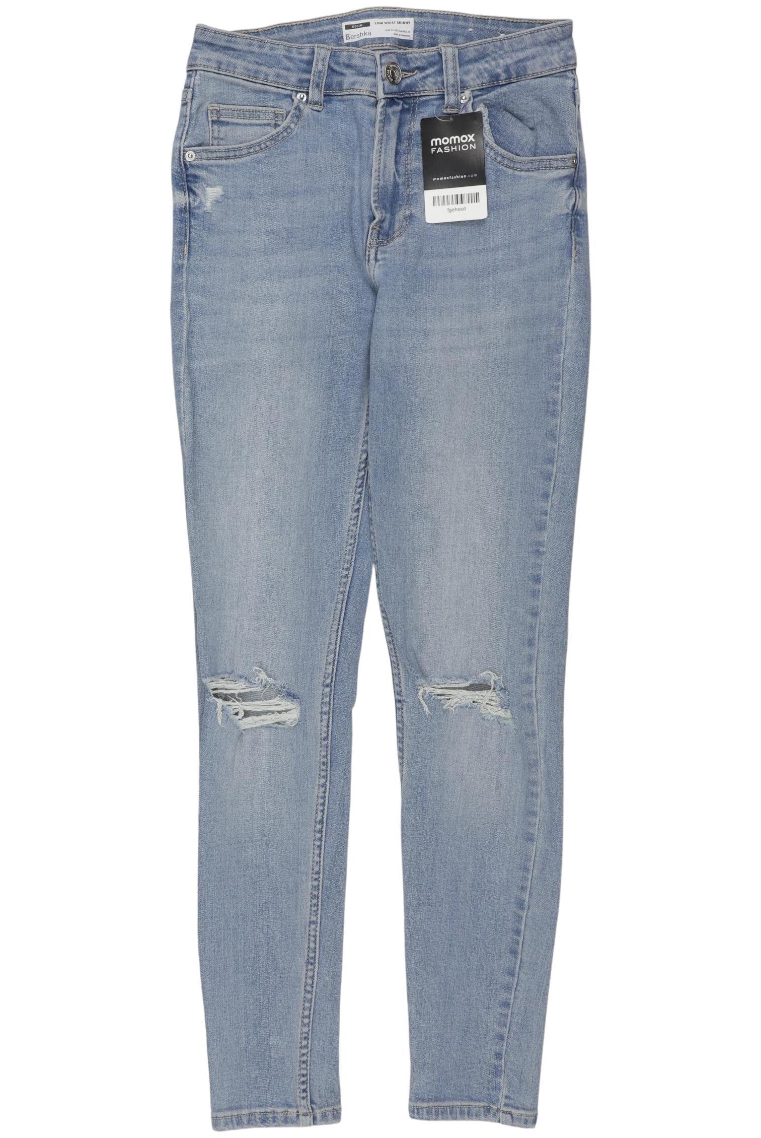 

bershka Damen Jeans, hellblau, Gr. 36
