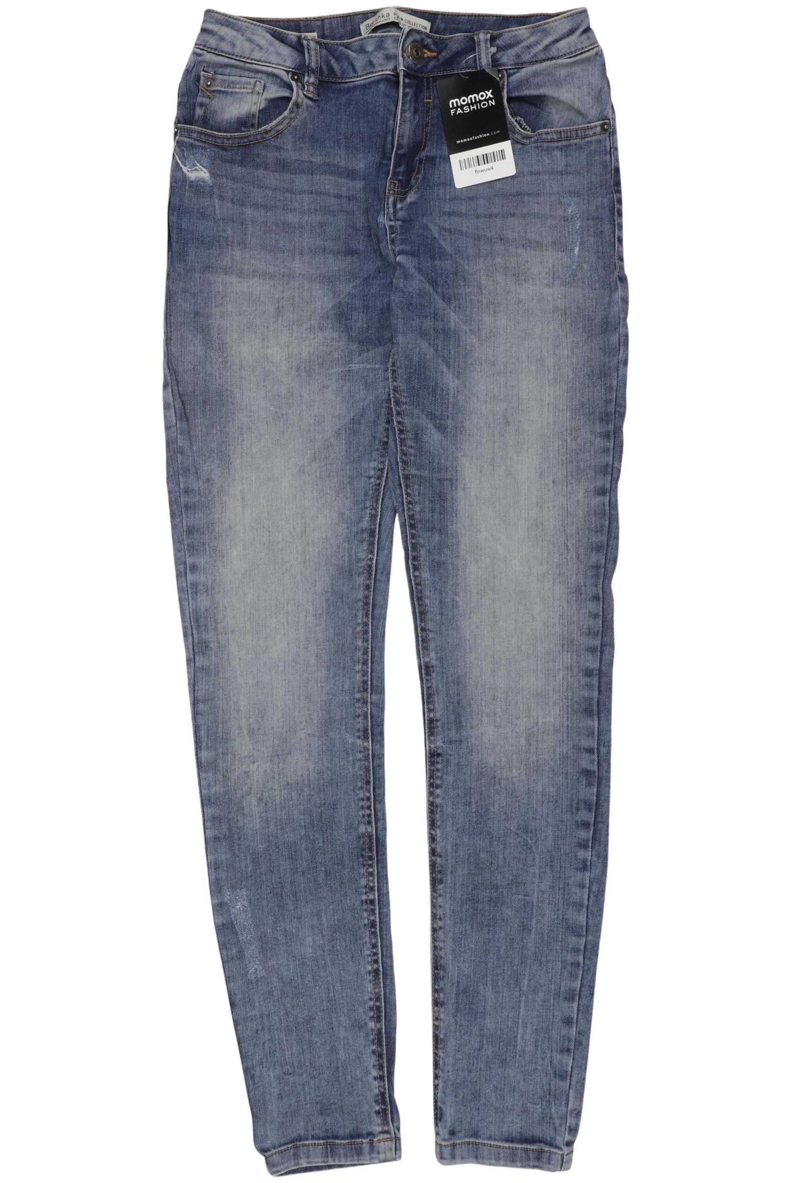 

bershka Damen Jeans, blau, Gr. 36