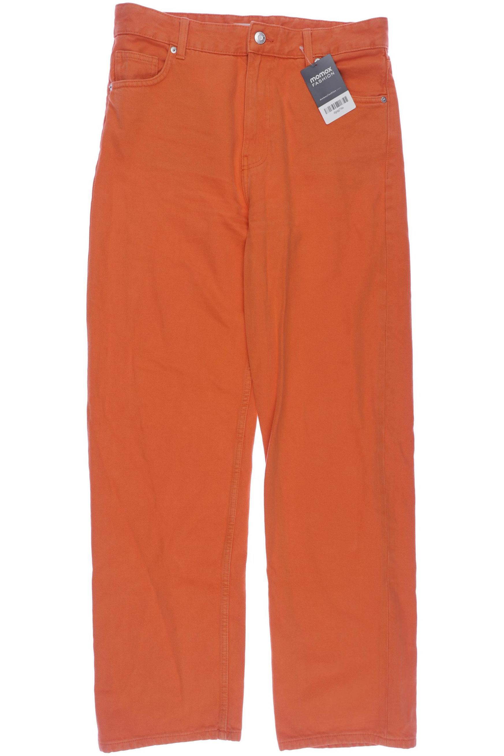 

bershka Damen Jeans, orange, Gr. 38