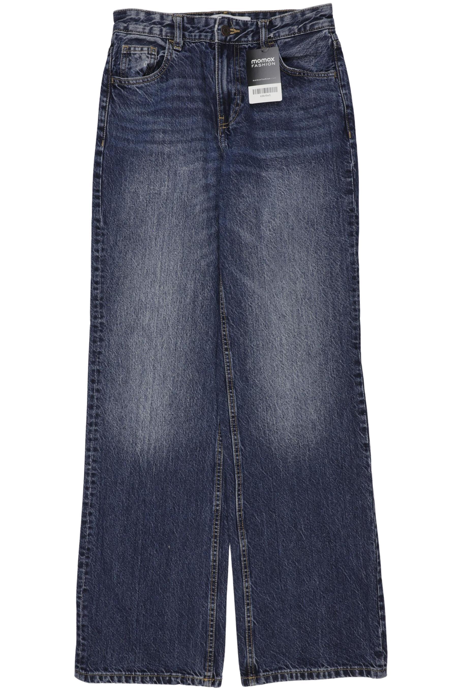 

bershka Damen Jeans, blau, Gr. 34