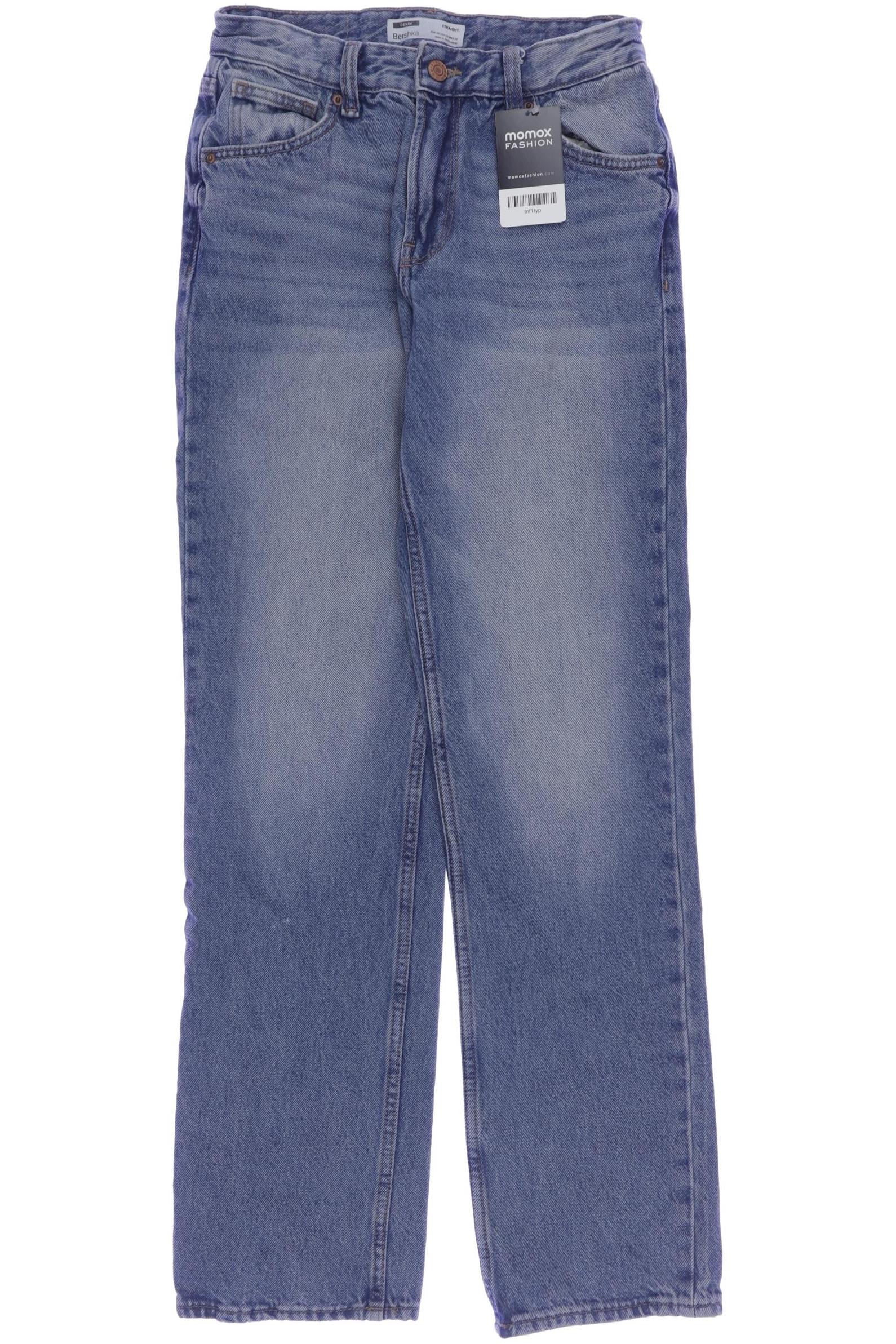 

bershka Damen Jeans, blau, Gr. 34