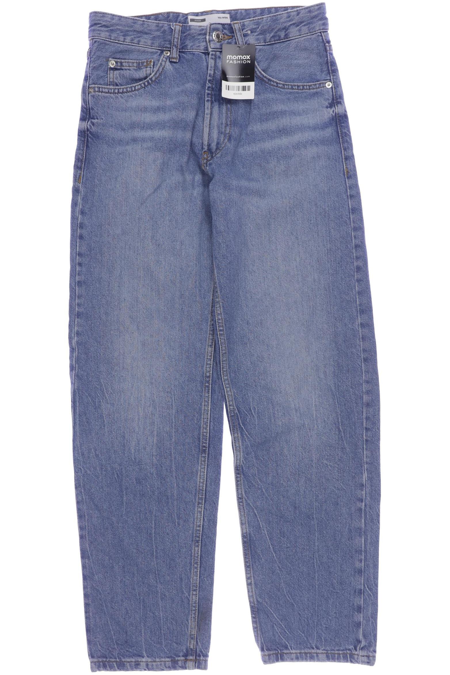 

bershka Damen Jeans, blau, Gr. 34