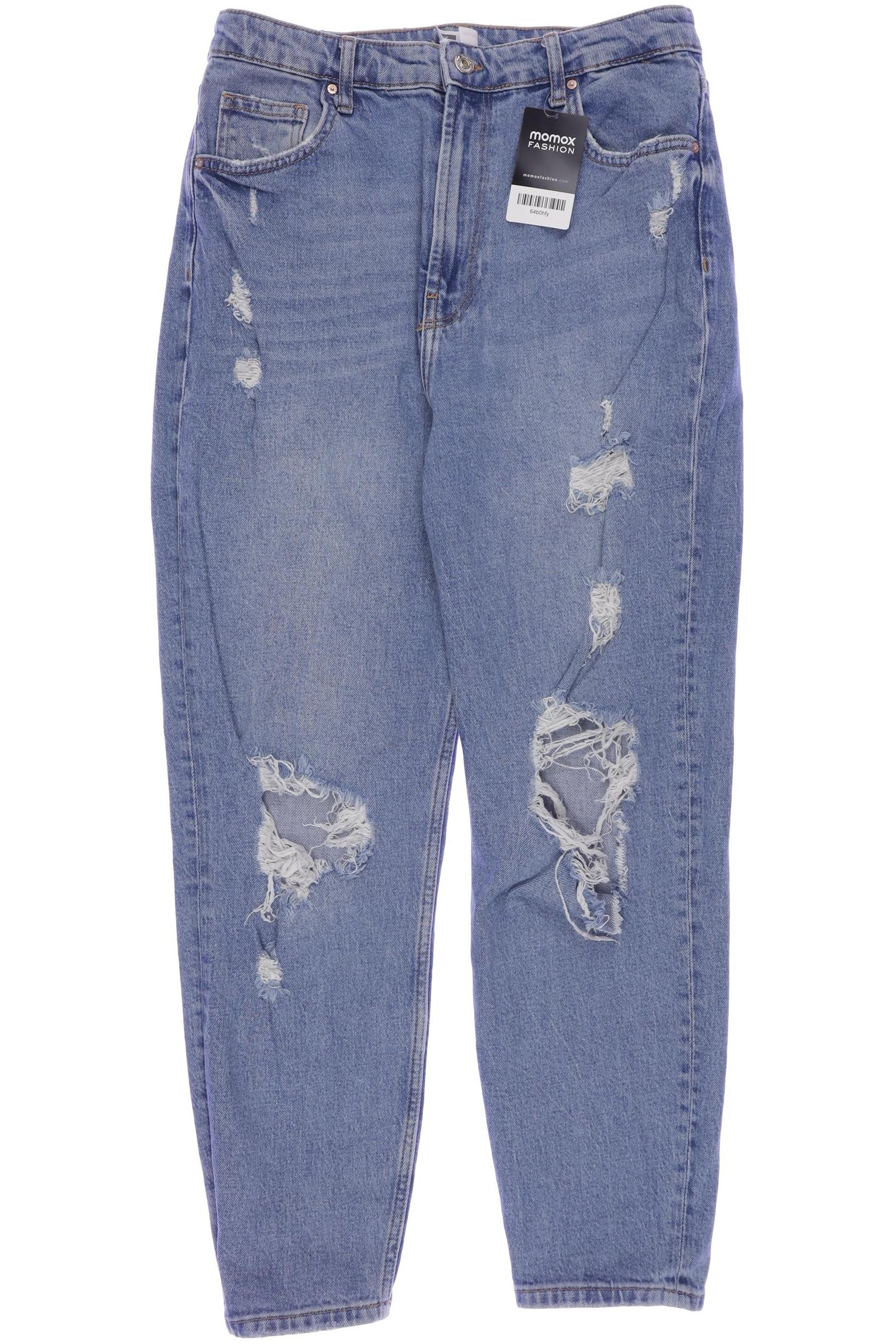 

bershka Damen Jeans, blau, Gr. 42