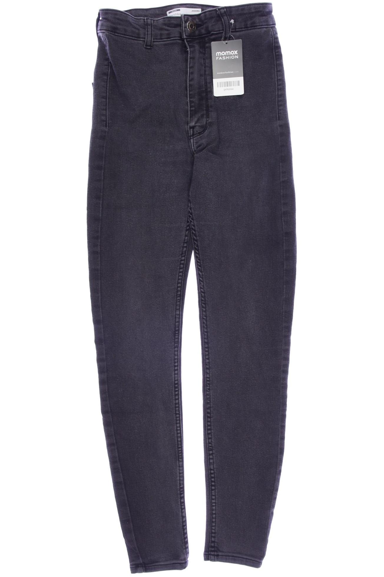 

bershka Damen Jeans, grau, Gr. 36