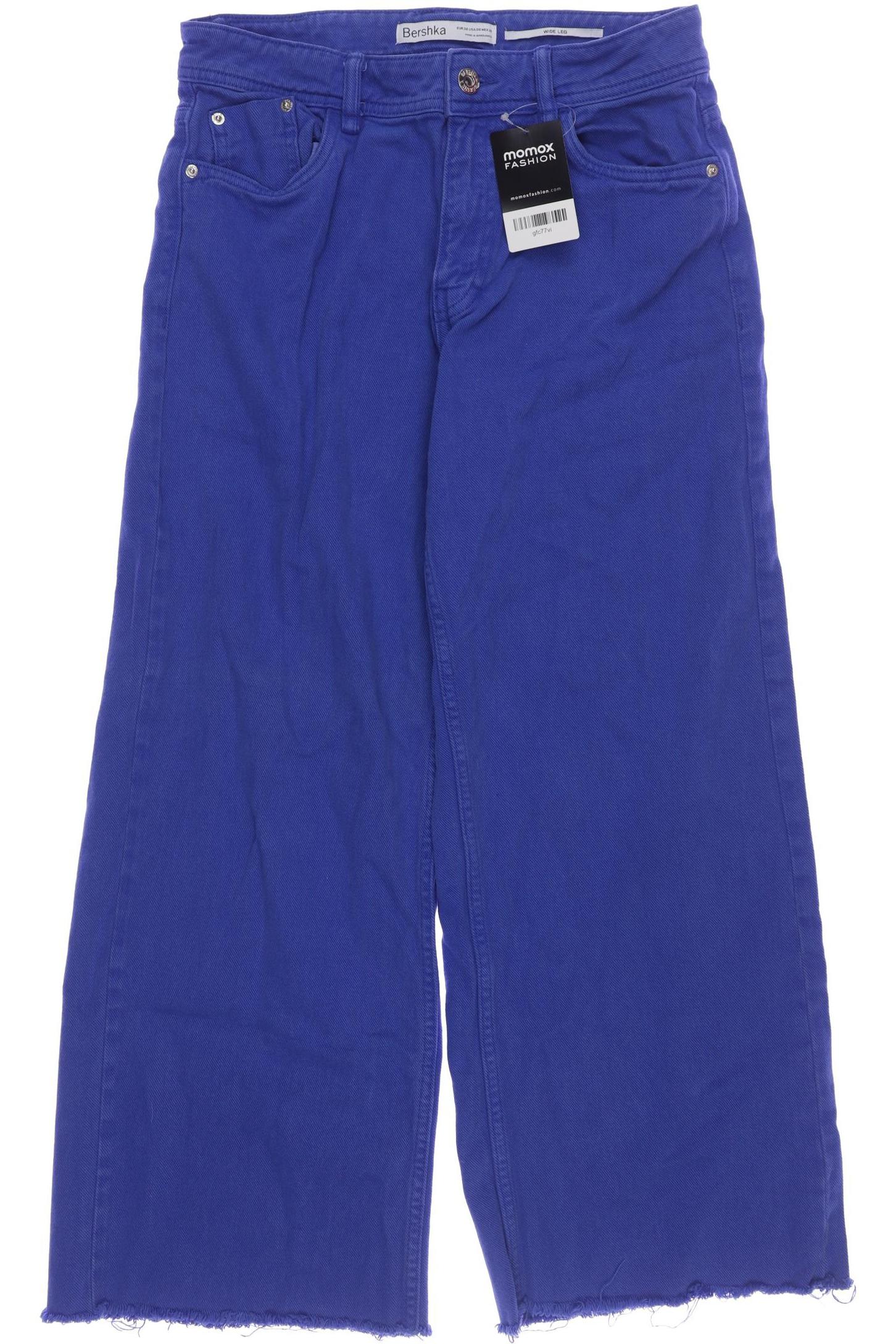 

bershka Damen Jeans, blau, Gr. 38