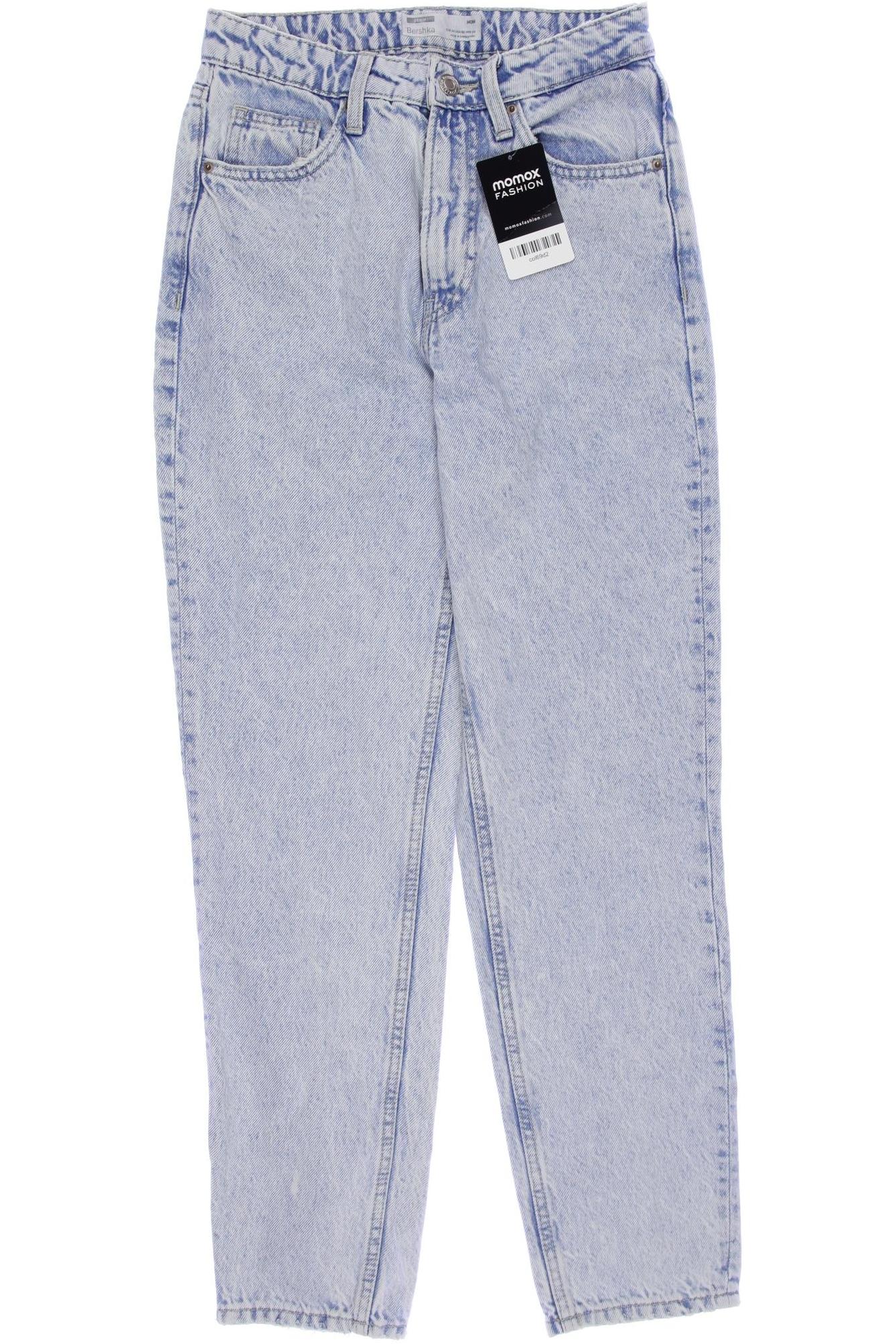 

bershka Damen Jeans, hellblau, Gr. 34