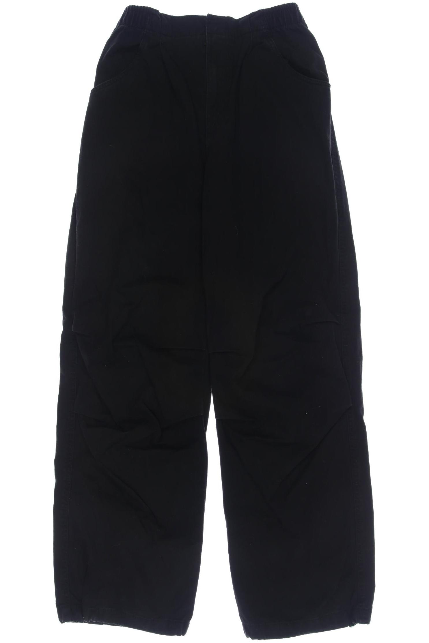 

bershka Damen Jeans, schwarz, Gr. 0