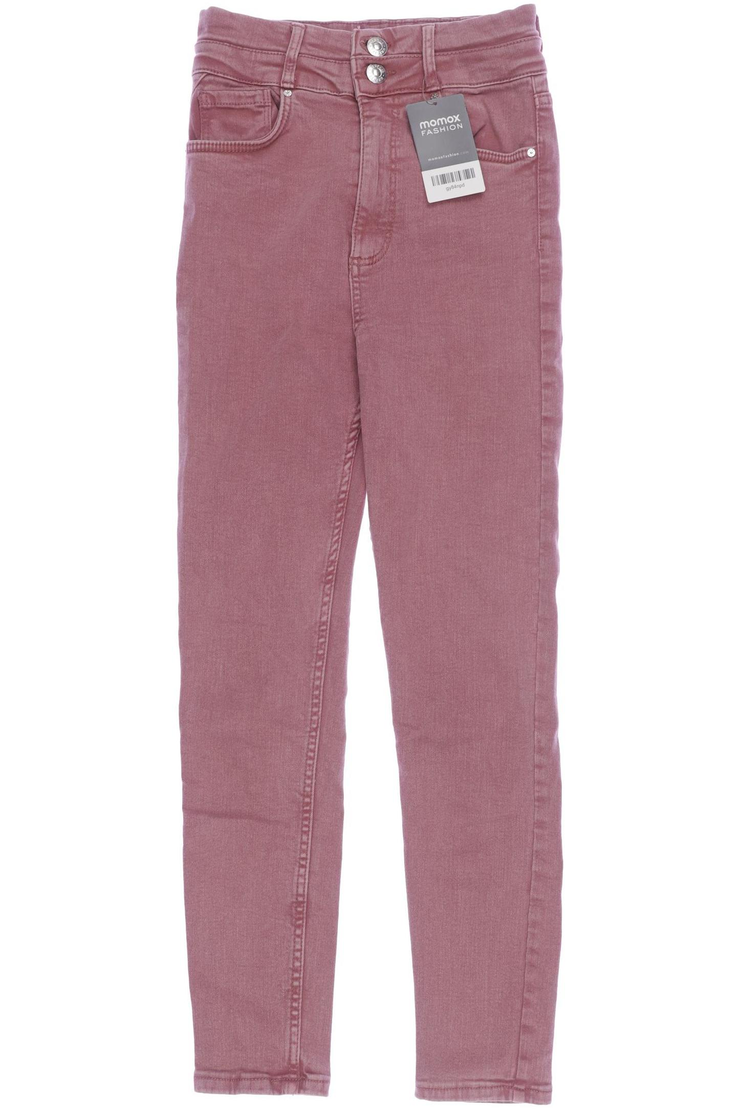 

bershka Damen Jeans, pink, Gr. 34