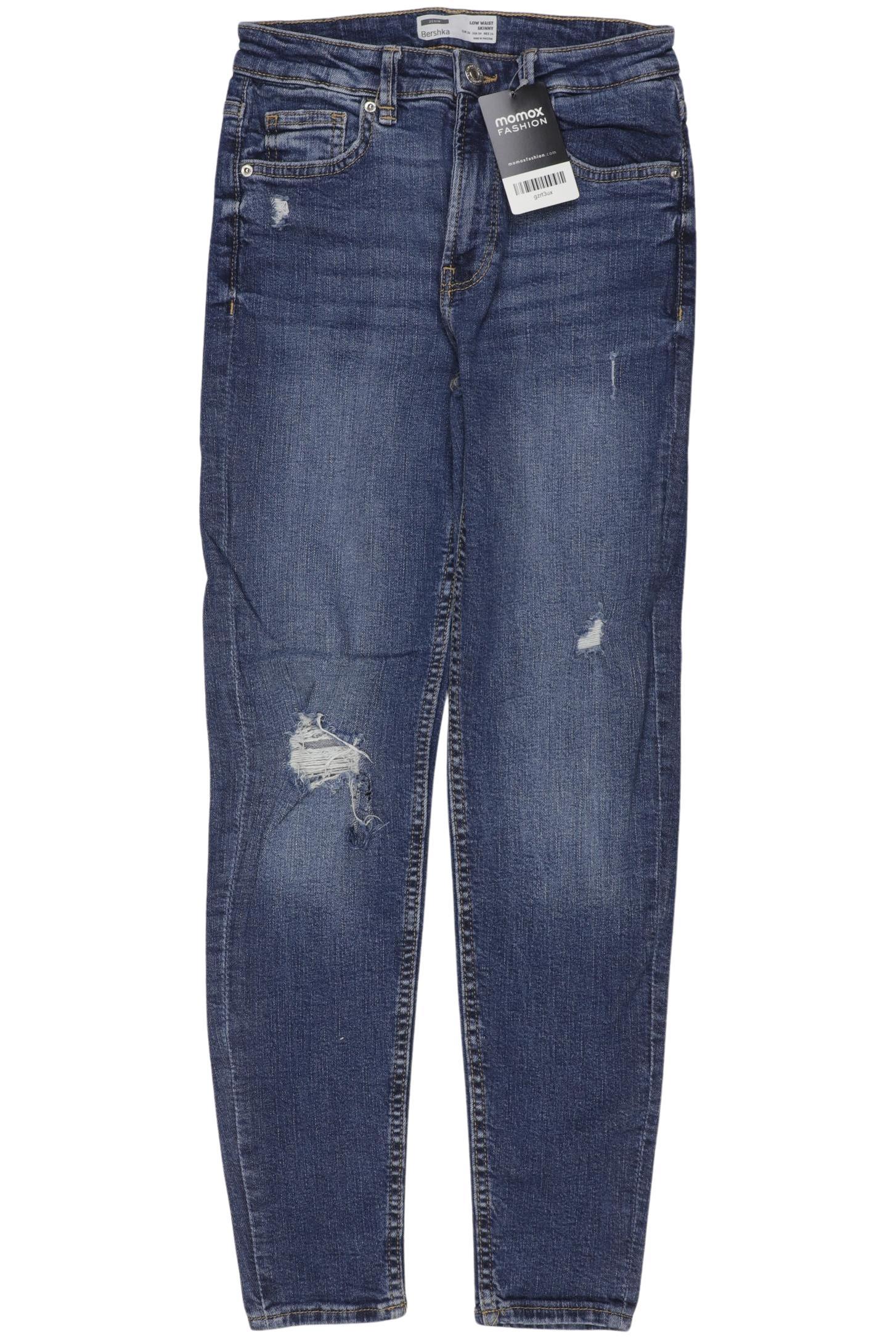 

bershka Damen Jeans, blau, Gr. 36