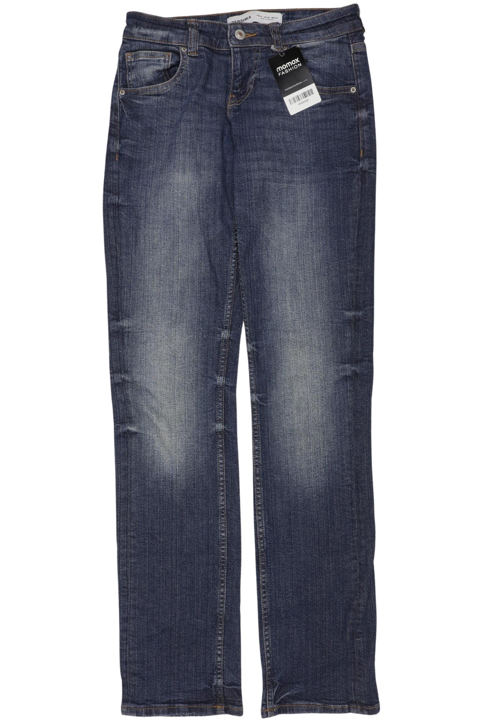 

bershka Damen Jeans, blau, Gr. 32