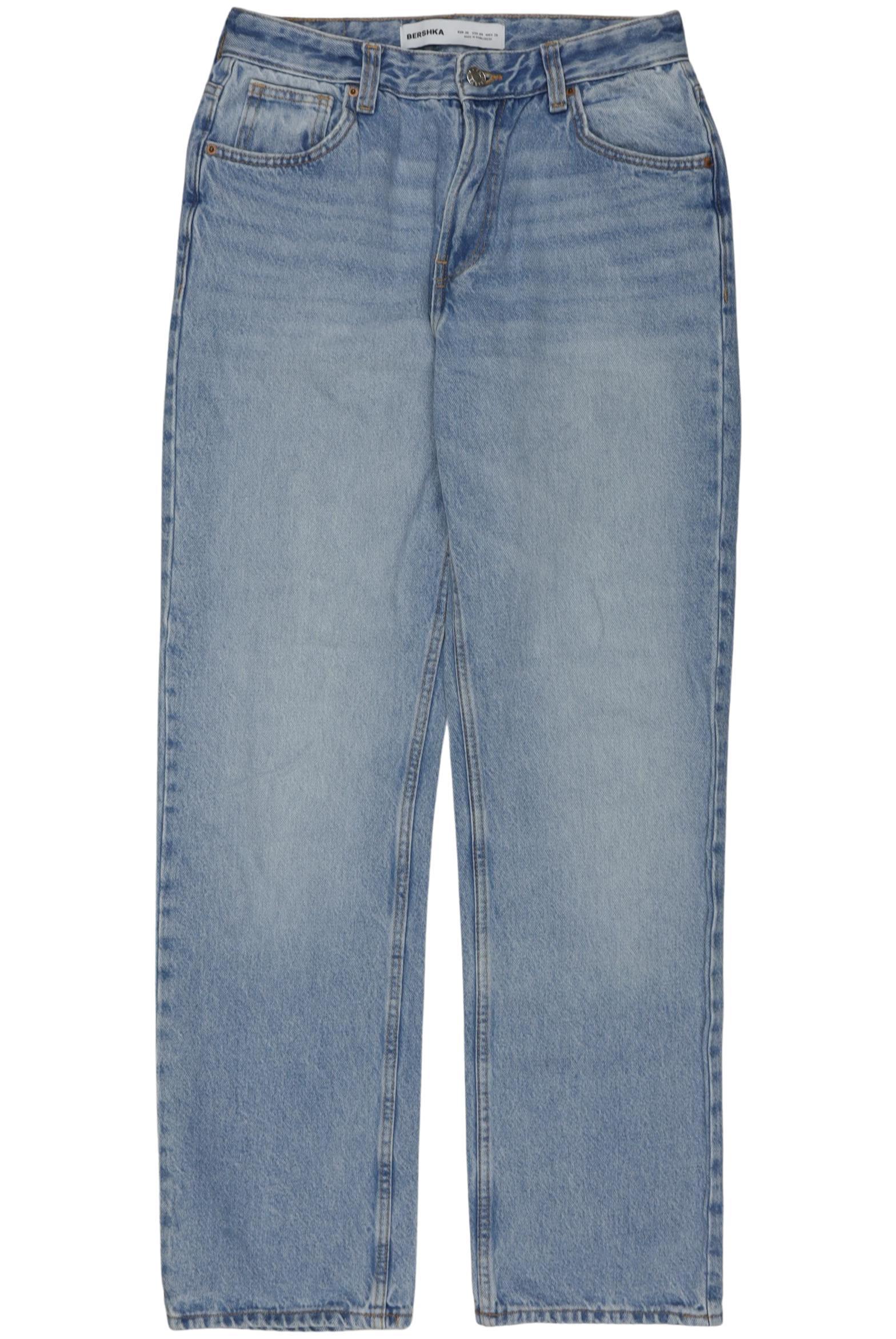 

bershka Damen Jeans, hellblau, Gr. 36