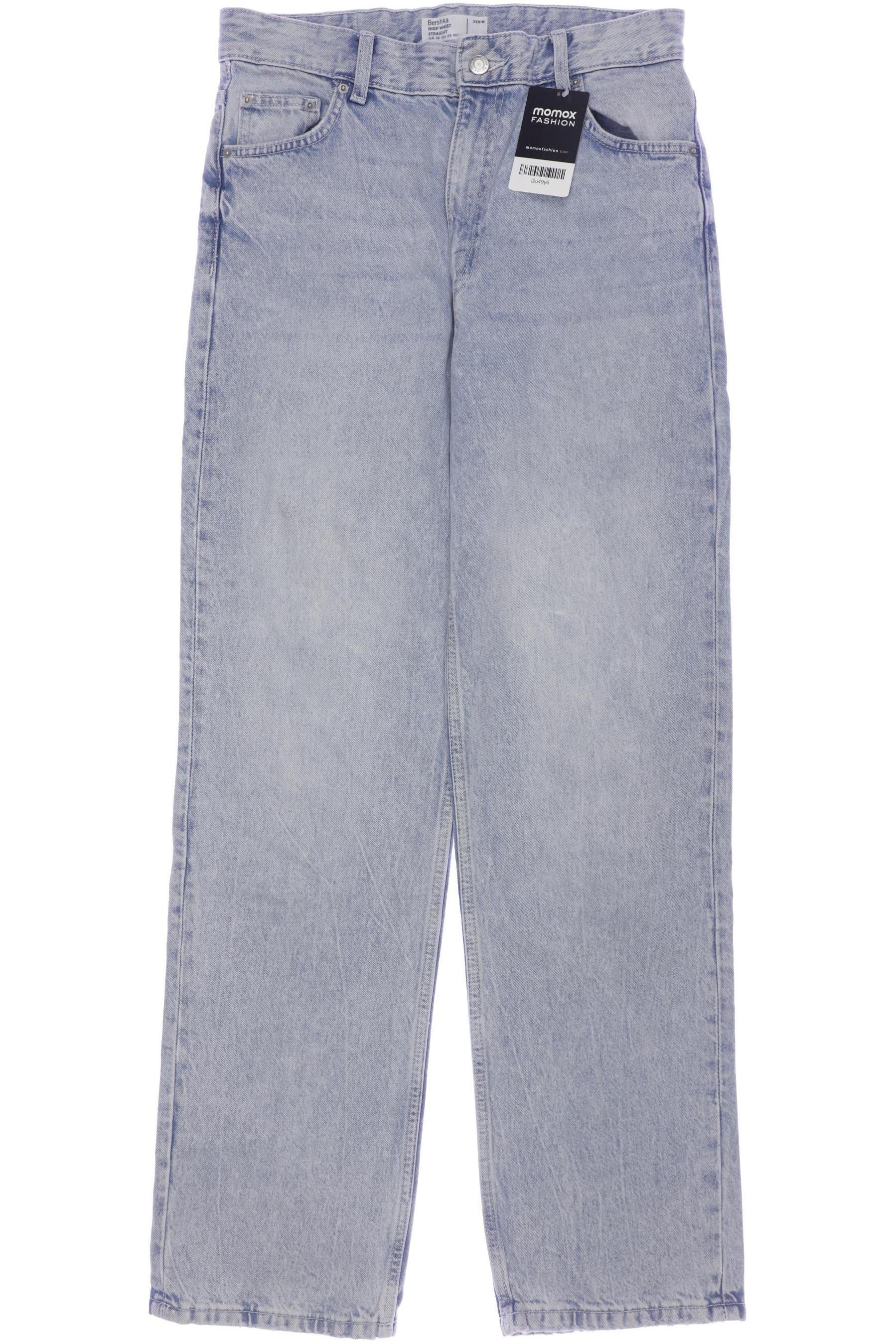 

bershka Damen Jeans, blau, Gr. 38