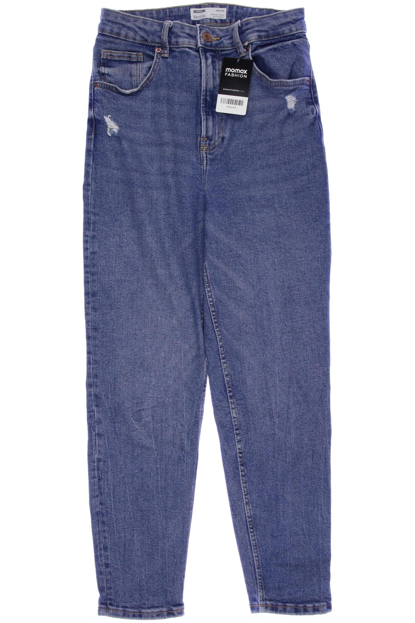 

bershka Damen Jeans, blau, Gr. 38