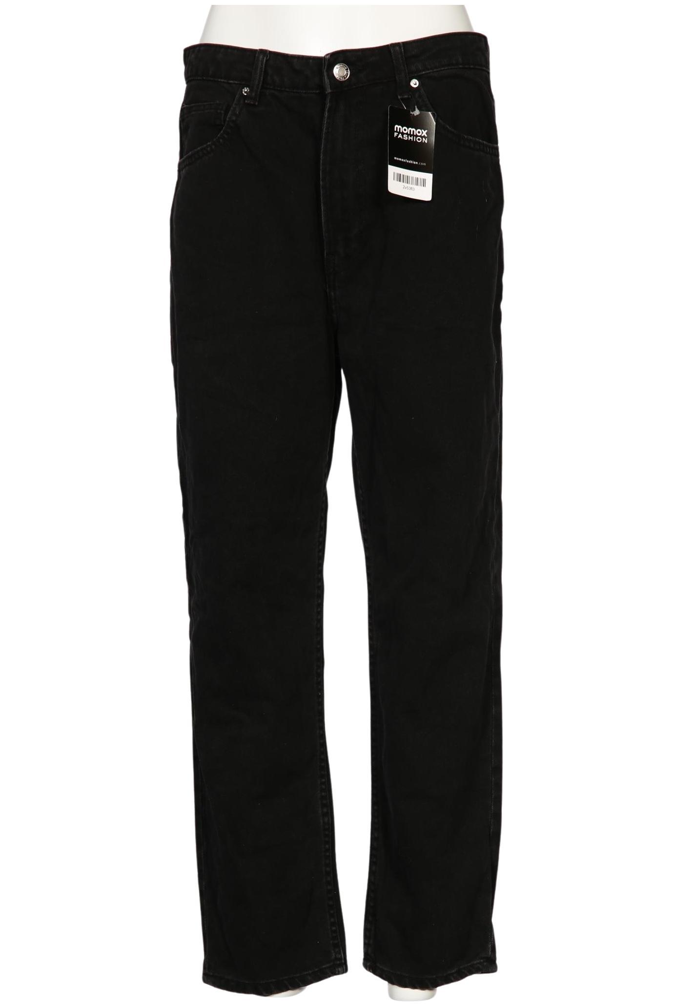 

bershka Damen Jeans, schwarz, Gr. 40