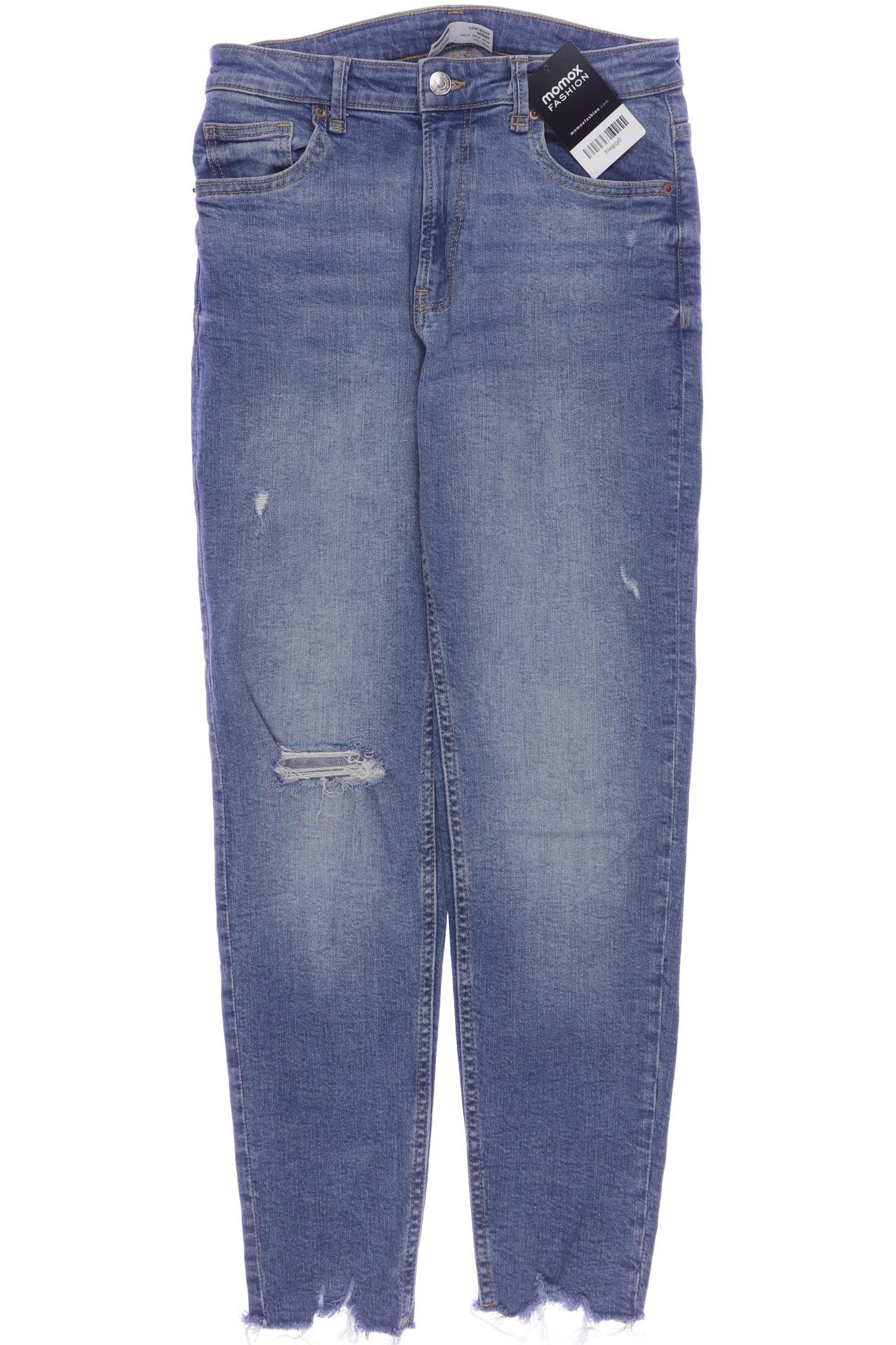 

bershka Damen Jeans, blau, Gr. 38