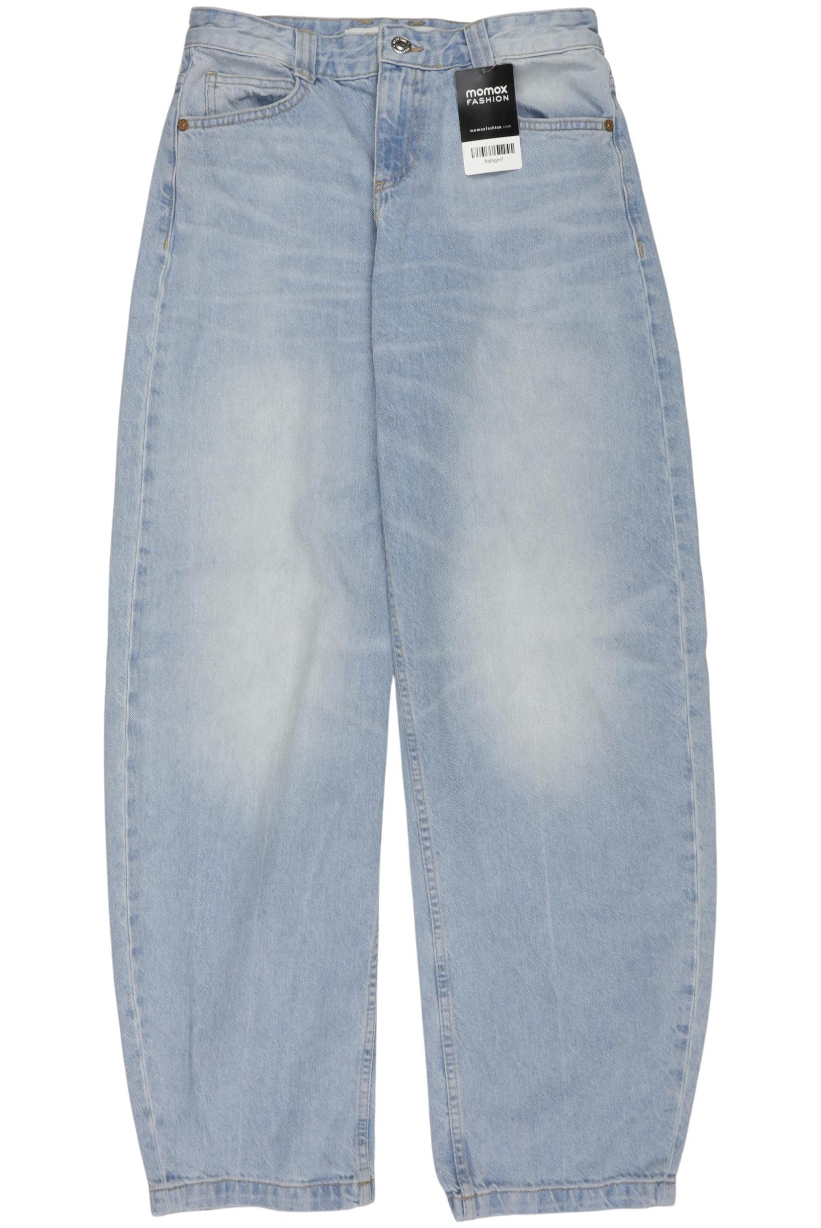 

bershka Damen Jeans, hellblau, Gr. 34