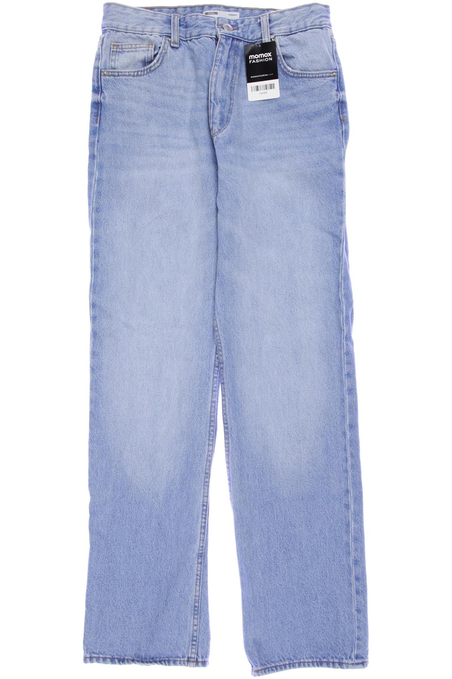 

bershka Damen Jeans, blau, Gr. 38