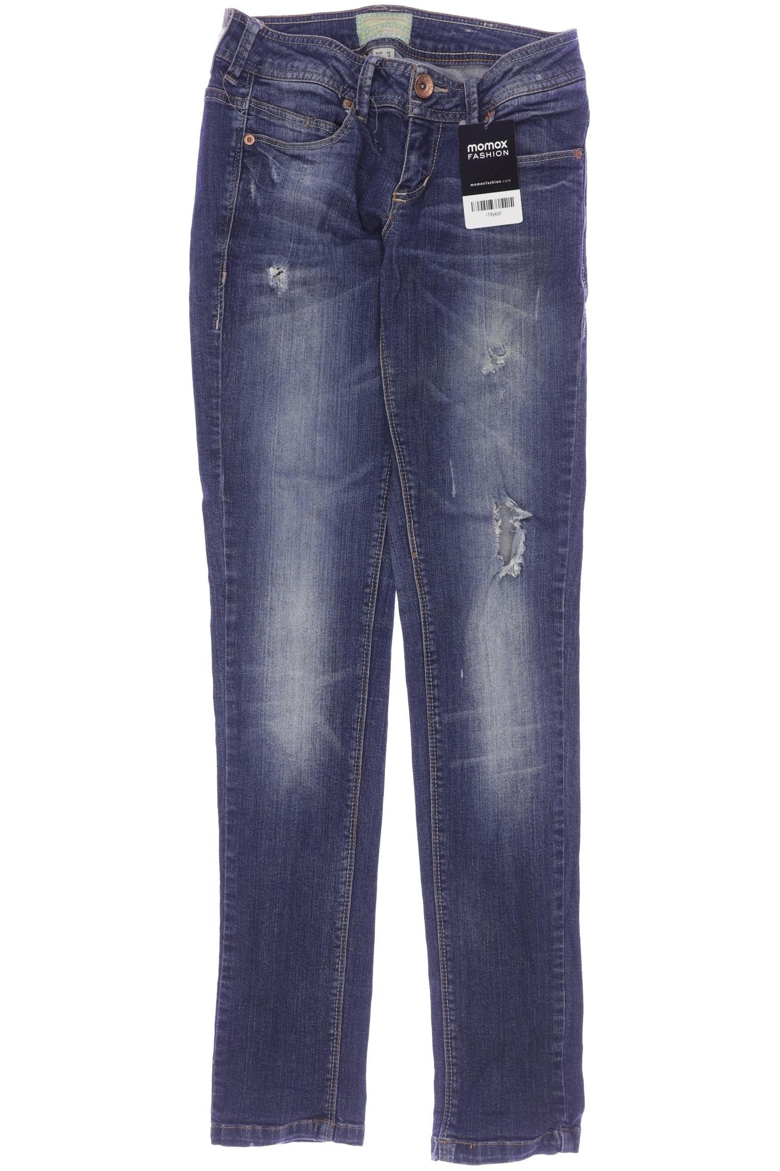 

bershka Damen Jeans, blau, Gr. 36