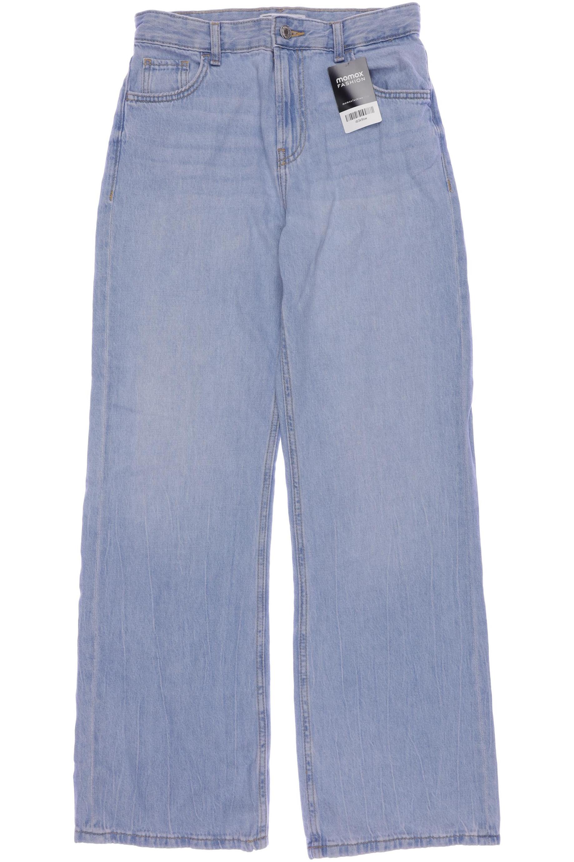 

bershka Damen Jeans, hellblau, Gr. 30
