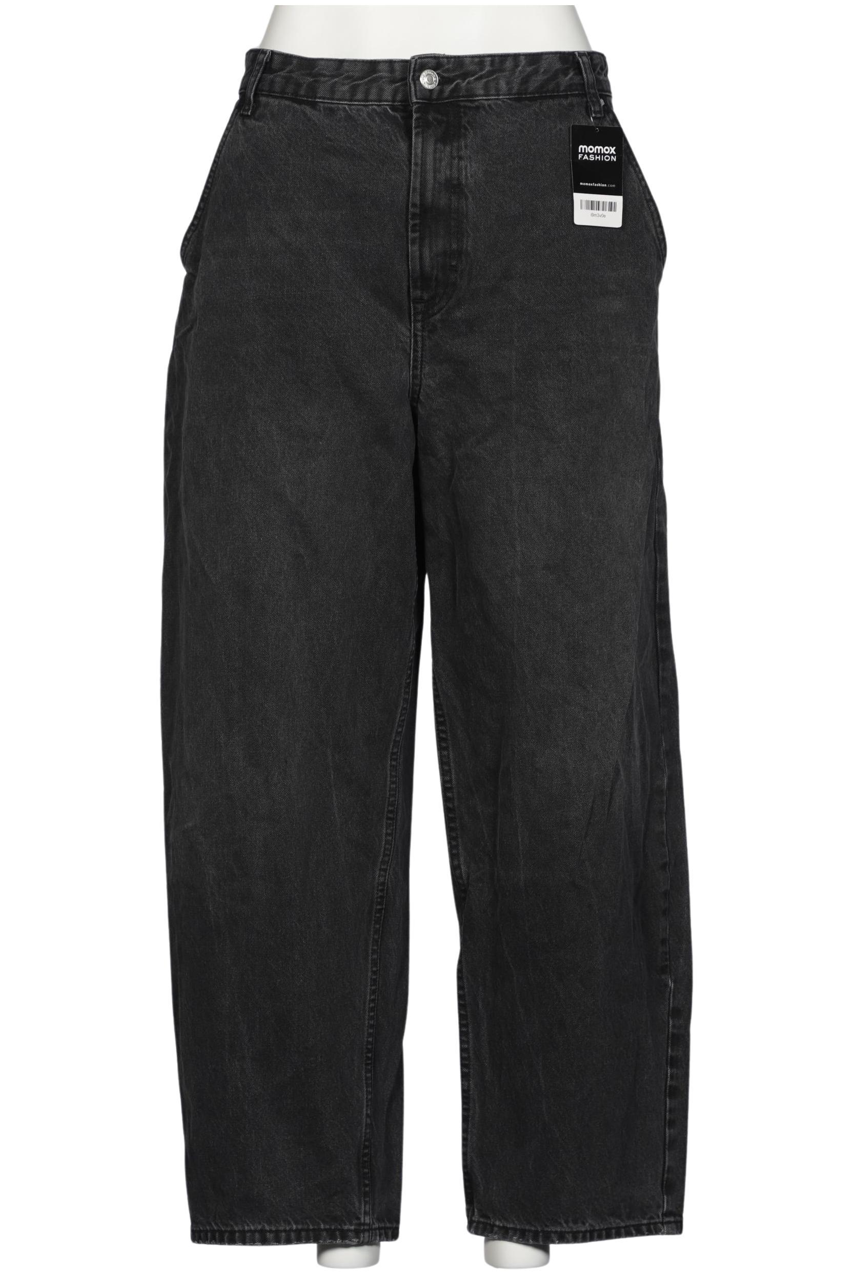 

bershka Damen Jeans, grau, Gr. 42