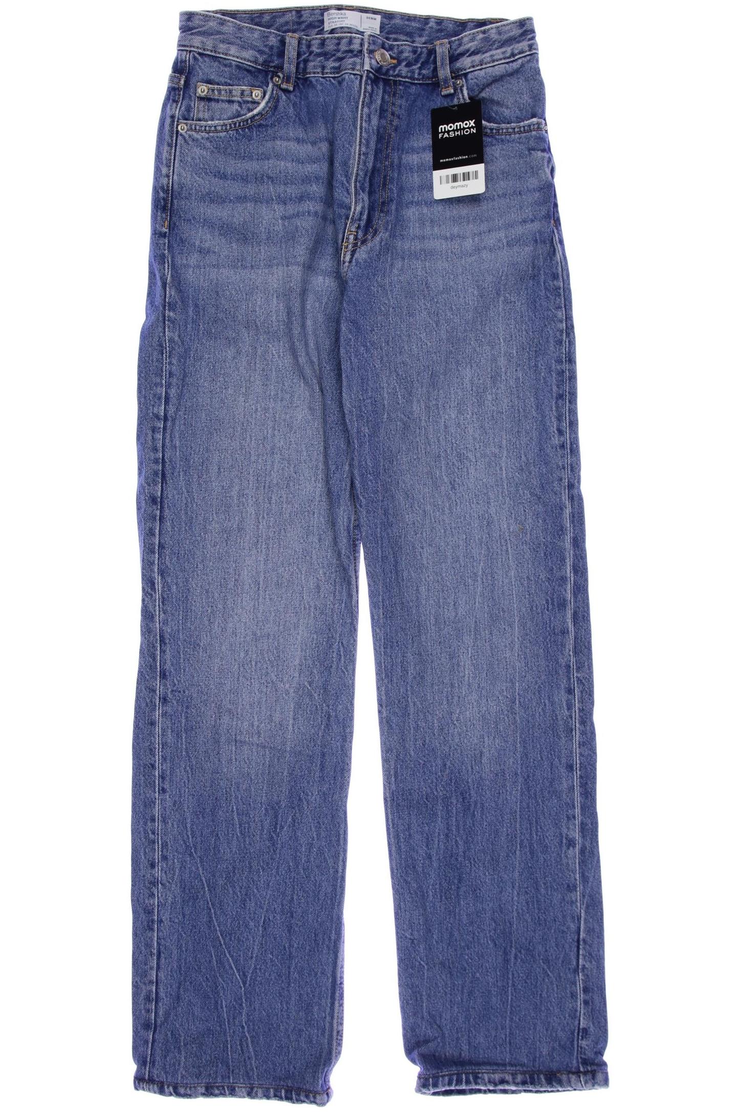 

bershka Damen Jeans, blau, Gr. 36
