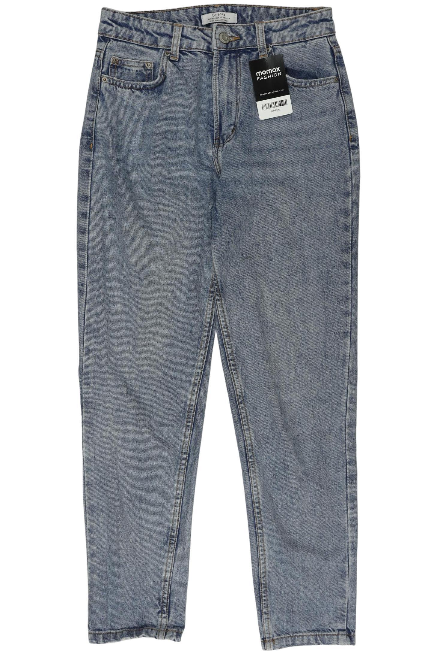 

bershka Damen Jeans, hellblau, Gr. 34