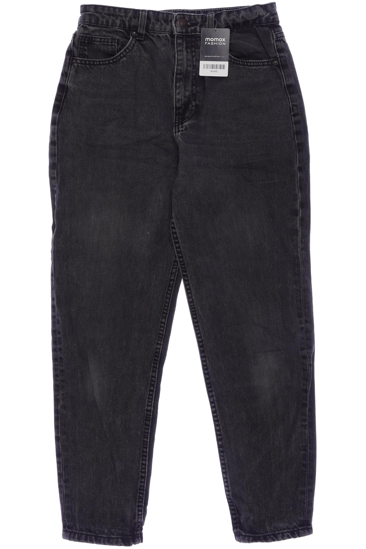 

bershka Damen Jeans, grau, Gr. 36