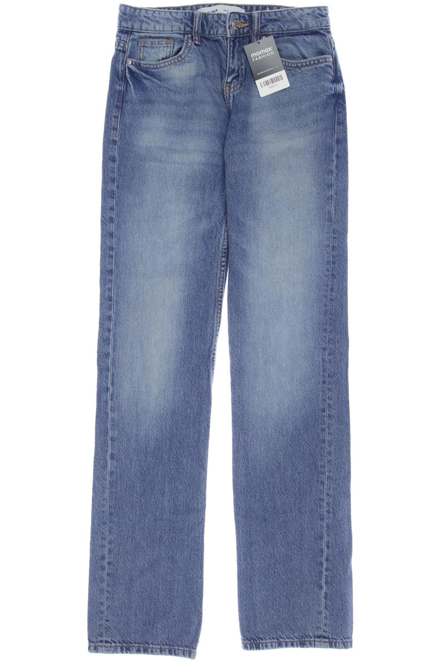 

bershka Damen Jeans, blau, Gr. 32