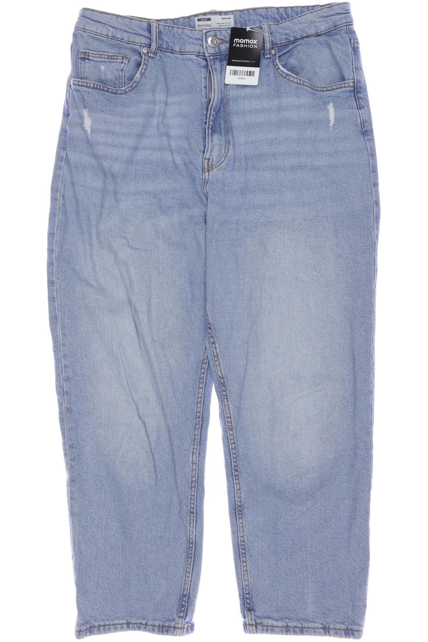 

bershka Damen Jeans, blau, Gr. 44