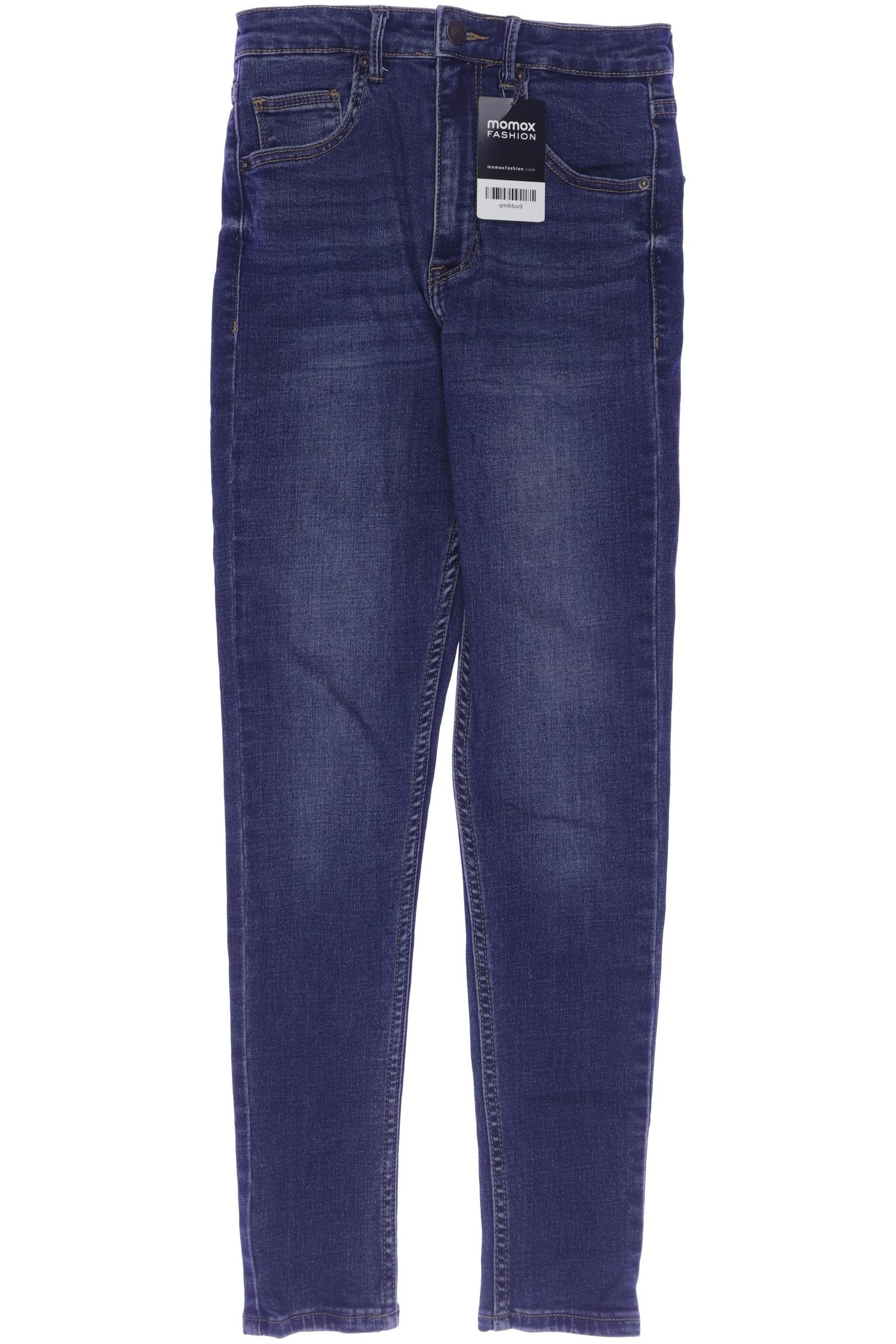 

bershka Damen Jeans, marineblau, Gr. 36