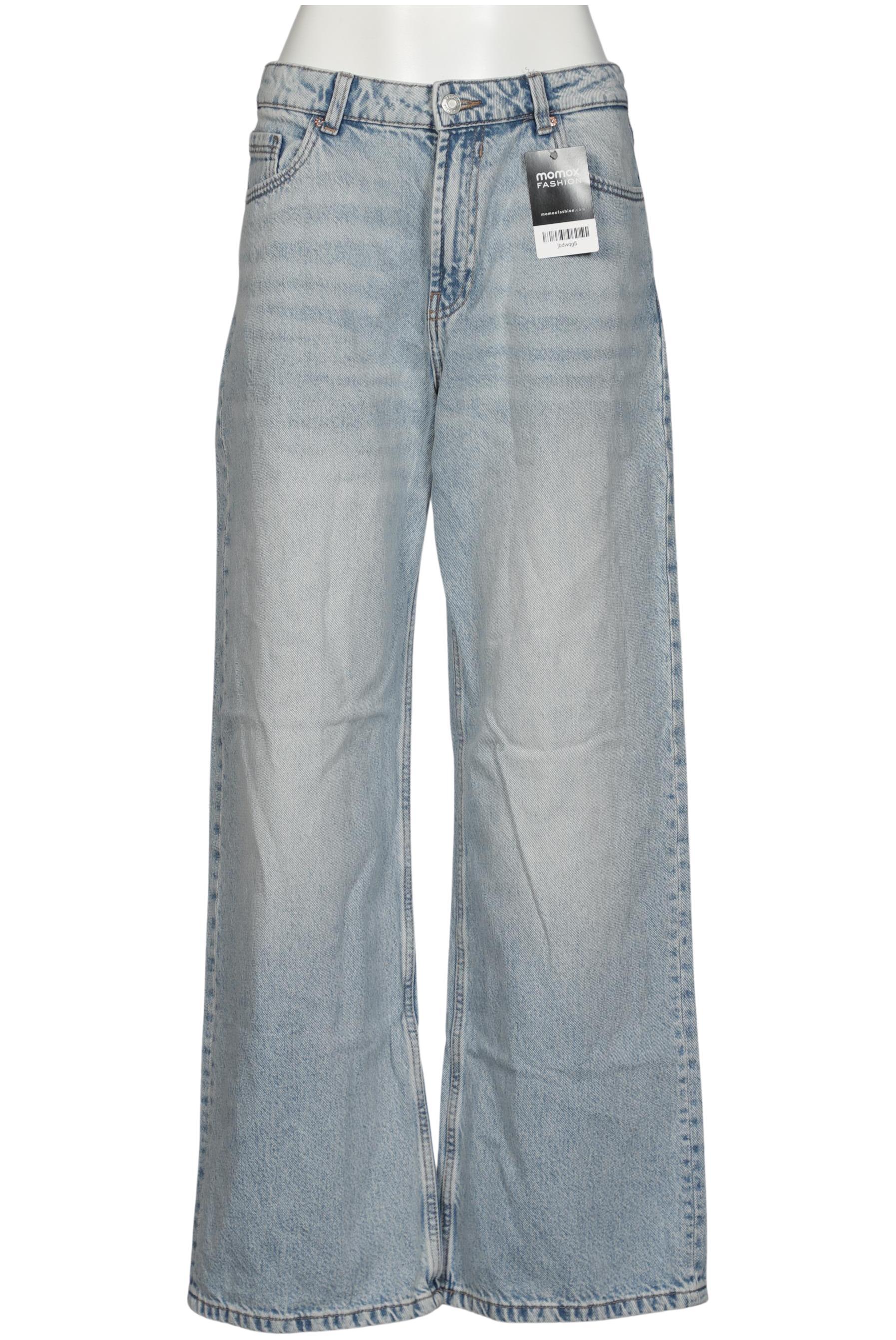 

bershka Damen Jeans, hellblau, Gr. 38